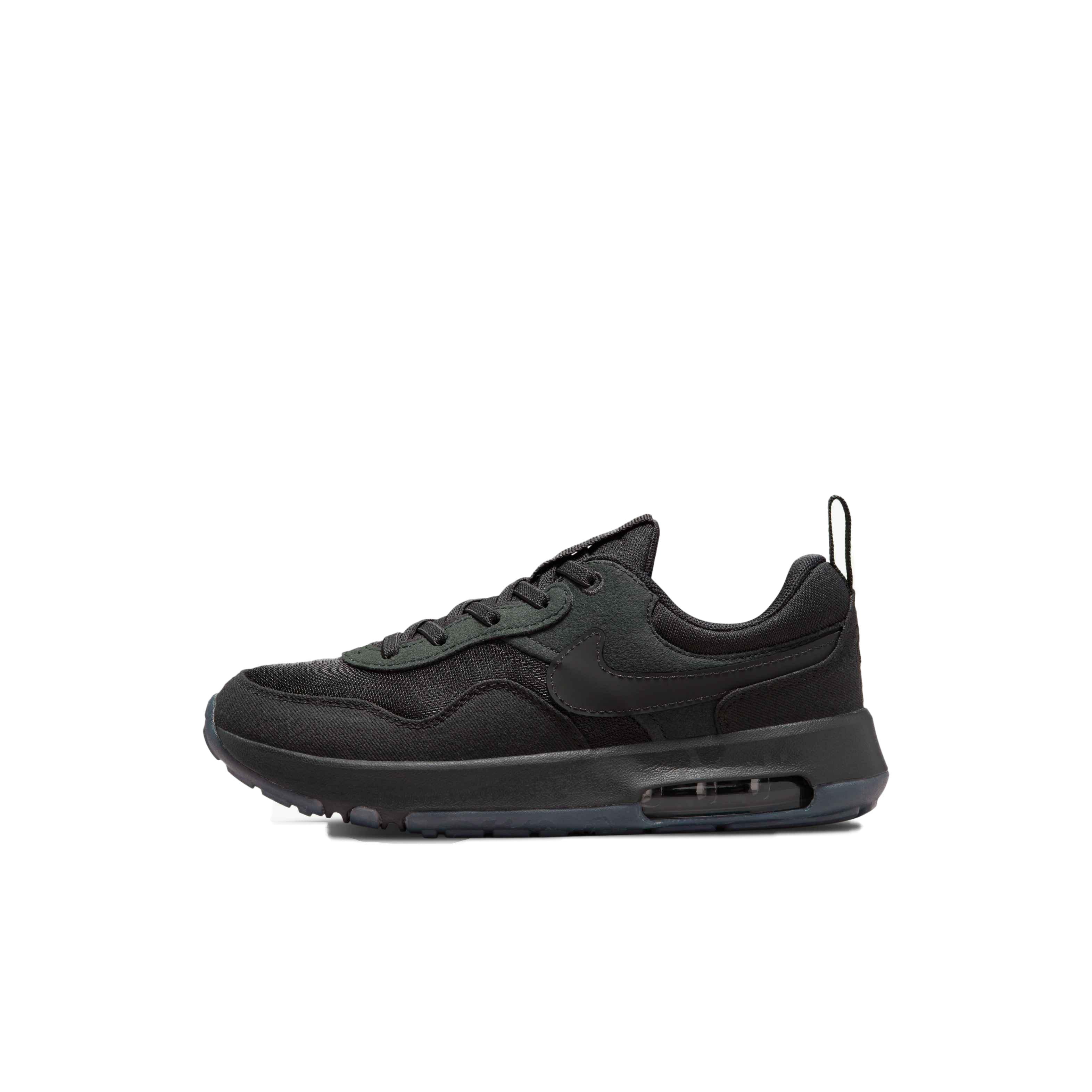 Preschool nike air max thea shoes size 13 black with pink outlet swoosh