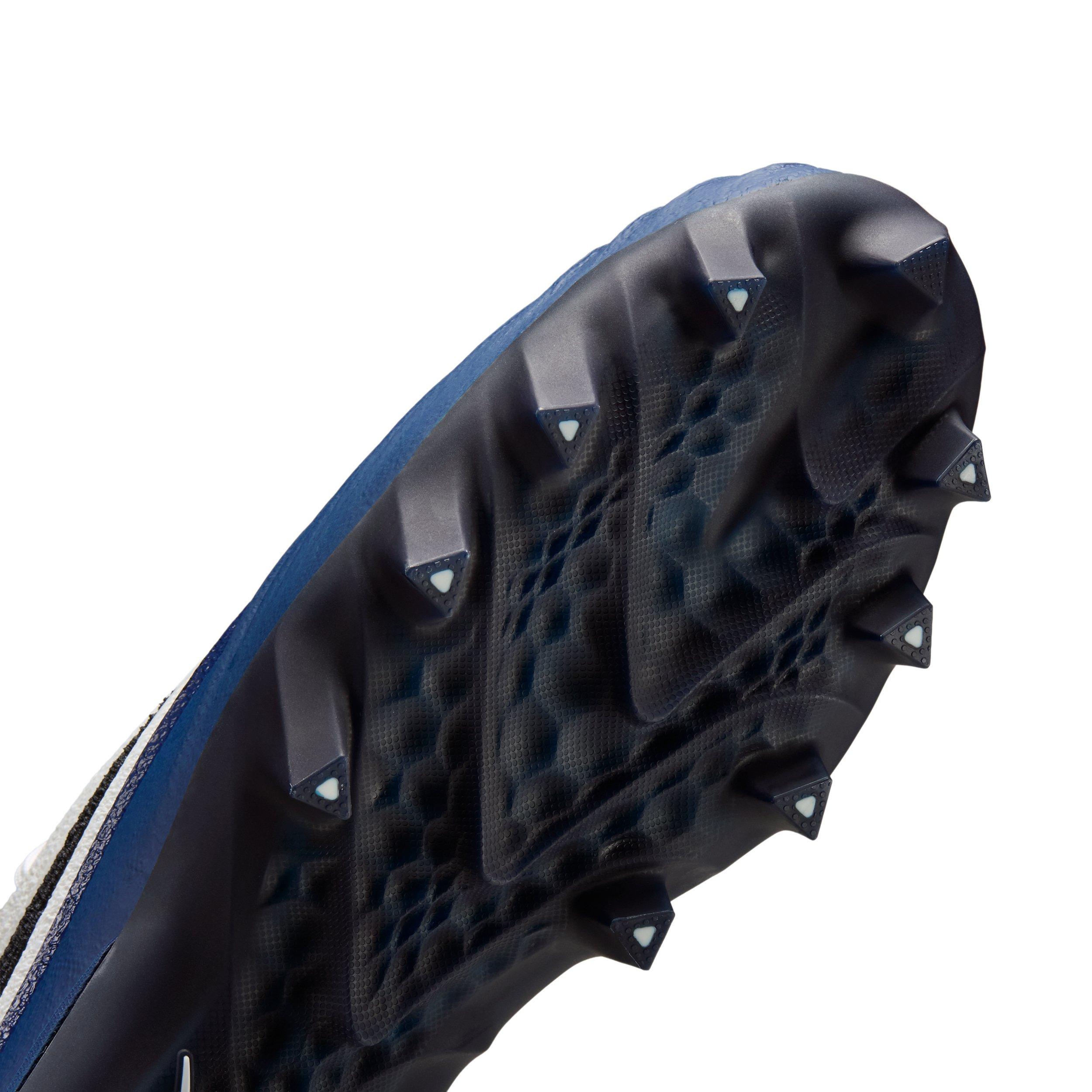 Nike Alpha Menace 5 Elite "White/College Navy/Black" Men's Football Cleat - WHITE/NAVY/BLACK Thumbnail View 7