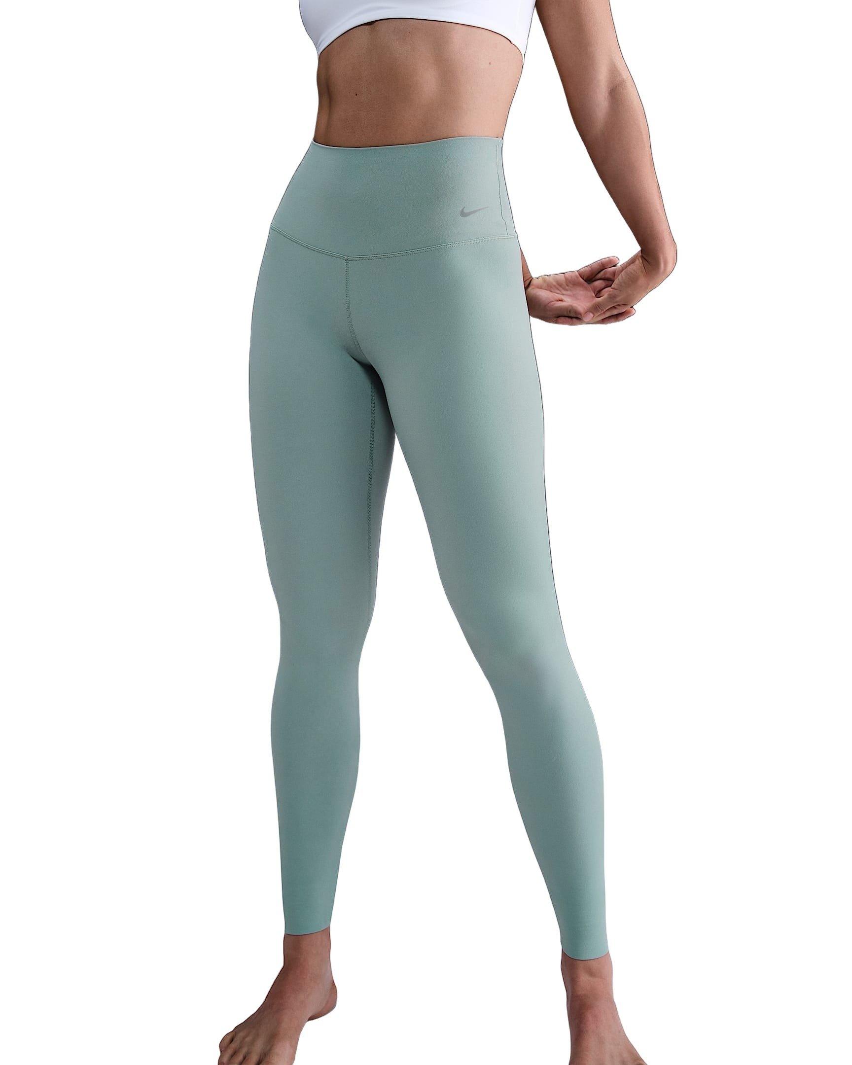 Nike Women's Zenvy Gentle-Support High-Waisted Full length Leggings -Green - GREEN Thumbnail View 1