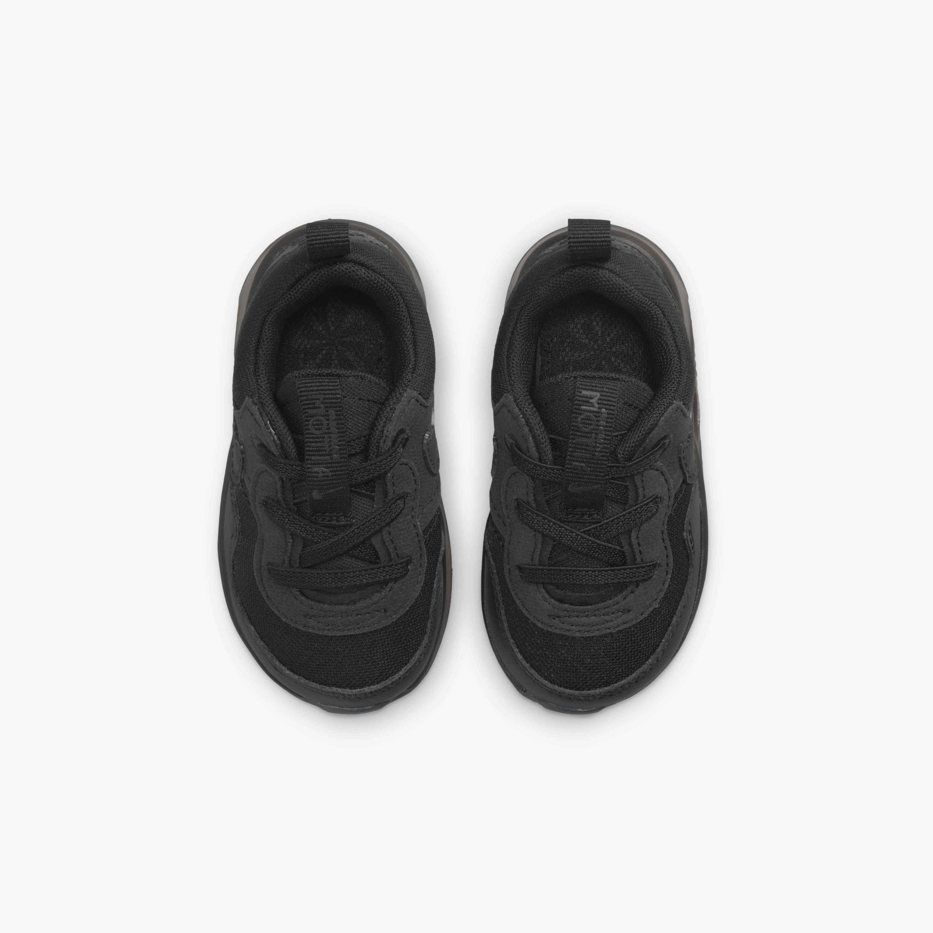 Nike Air Max Motif "Black" Toddler Kids' Shoe - BLACK Thumbnail View 4