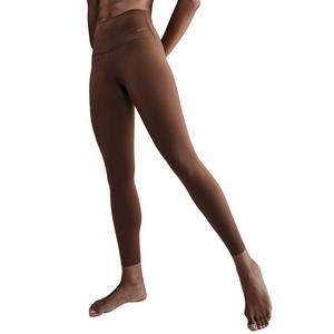 Nike Women's Zenvy Gentle-Support High-Waisted 7/8 Leggings -Brown