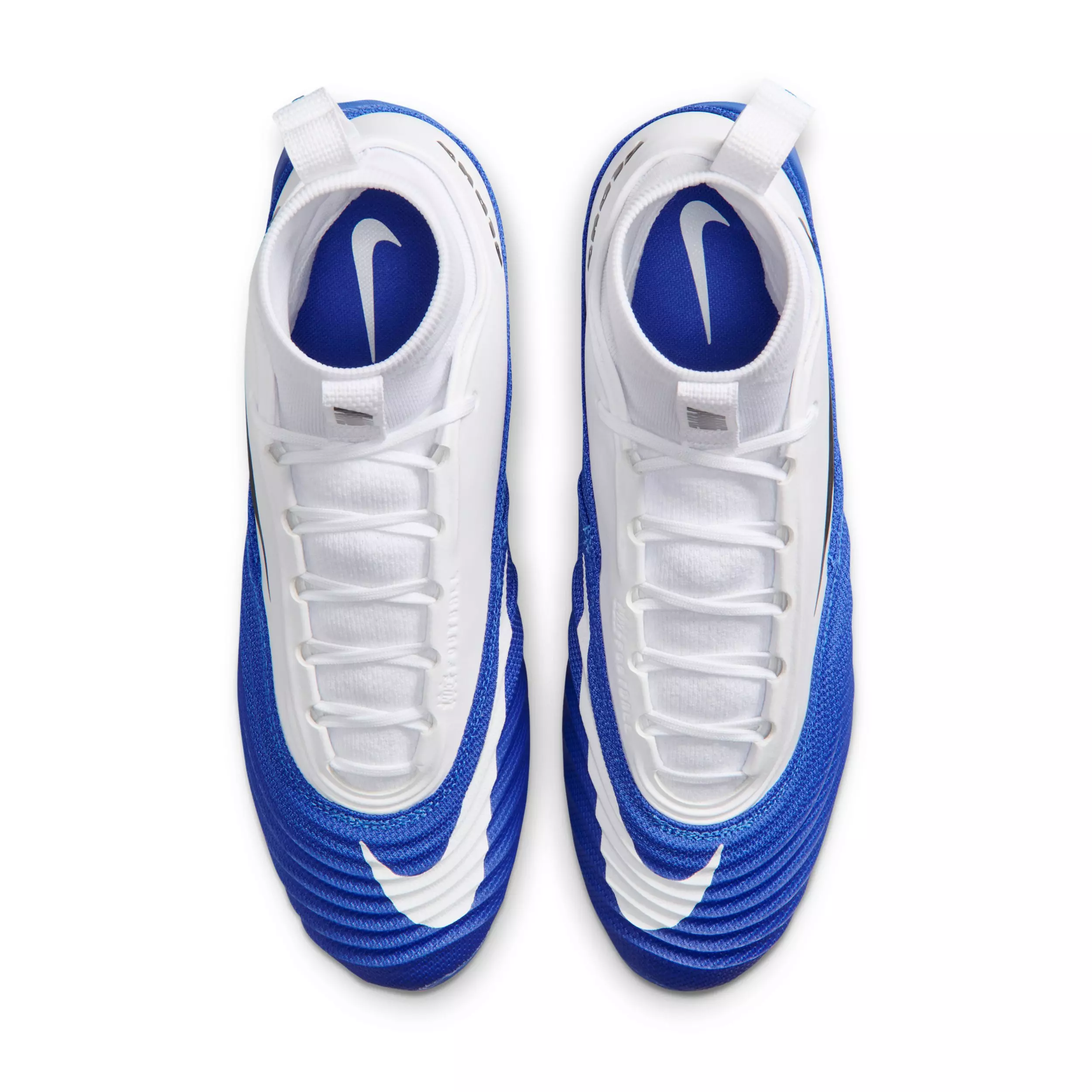 Nike Alpha Menace 5 Pro "White/Hyper Royal" Men's Football Cleat - WHITE/ROYAL