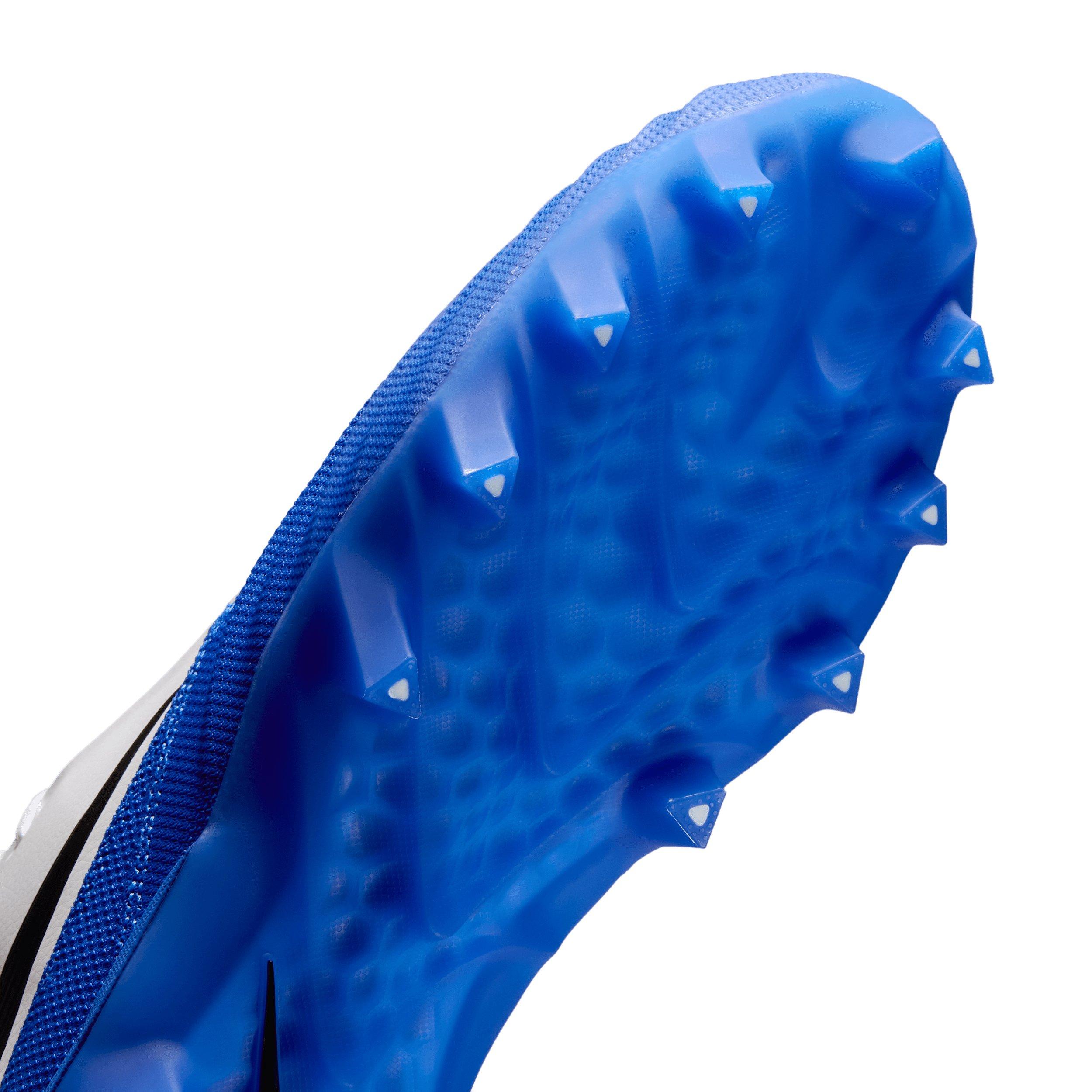 Nike Alpha Menace 5 Pro "White/Hyper Royal" Men's Football Cleat - WHITE/ROYAL Thumbnail View 7