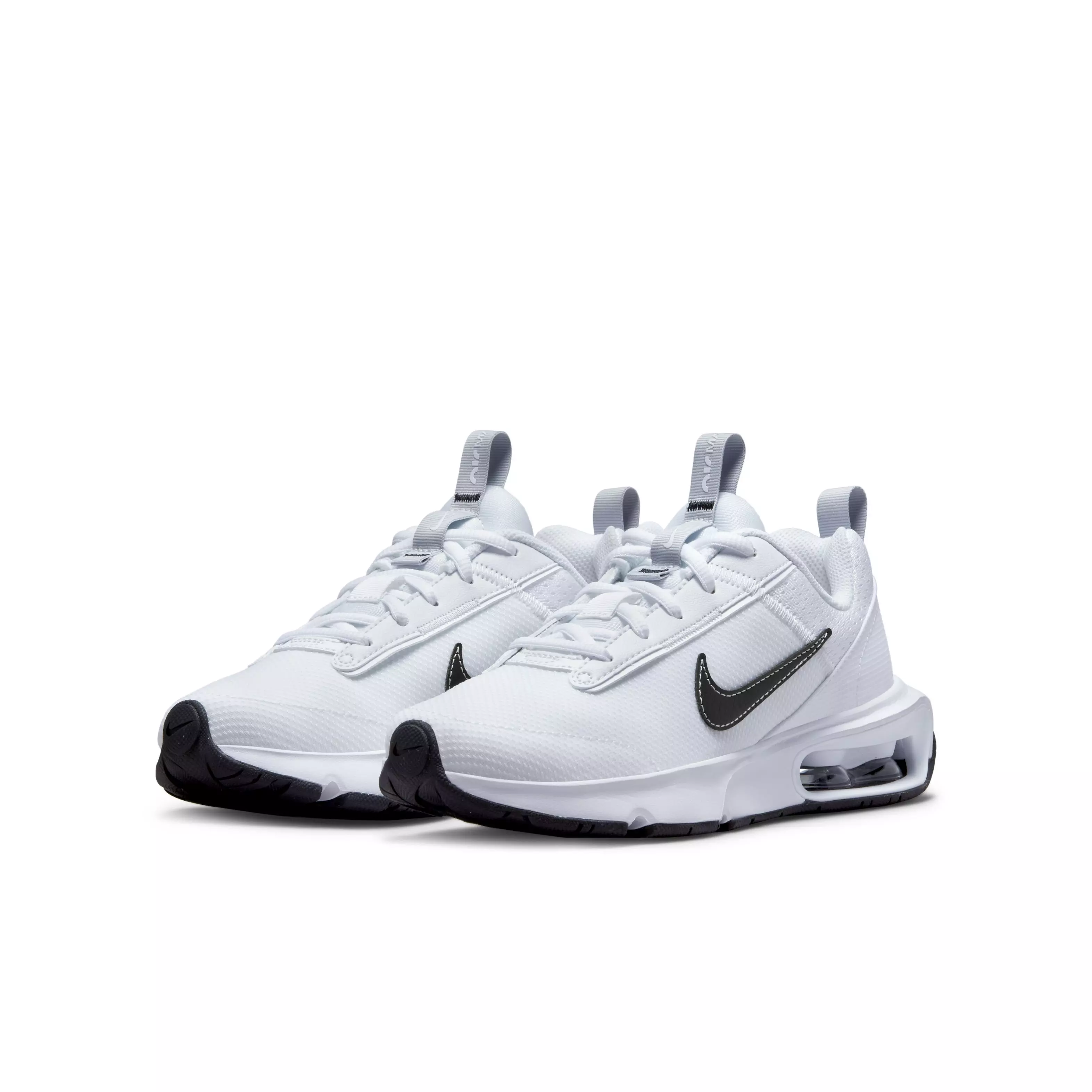 Nike Air Max INTRLK Lite "White/Black/Photon Dust/Wolf Grey" Grade School Boys' Shoe - WHITE