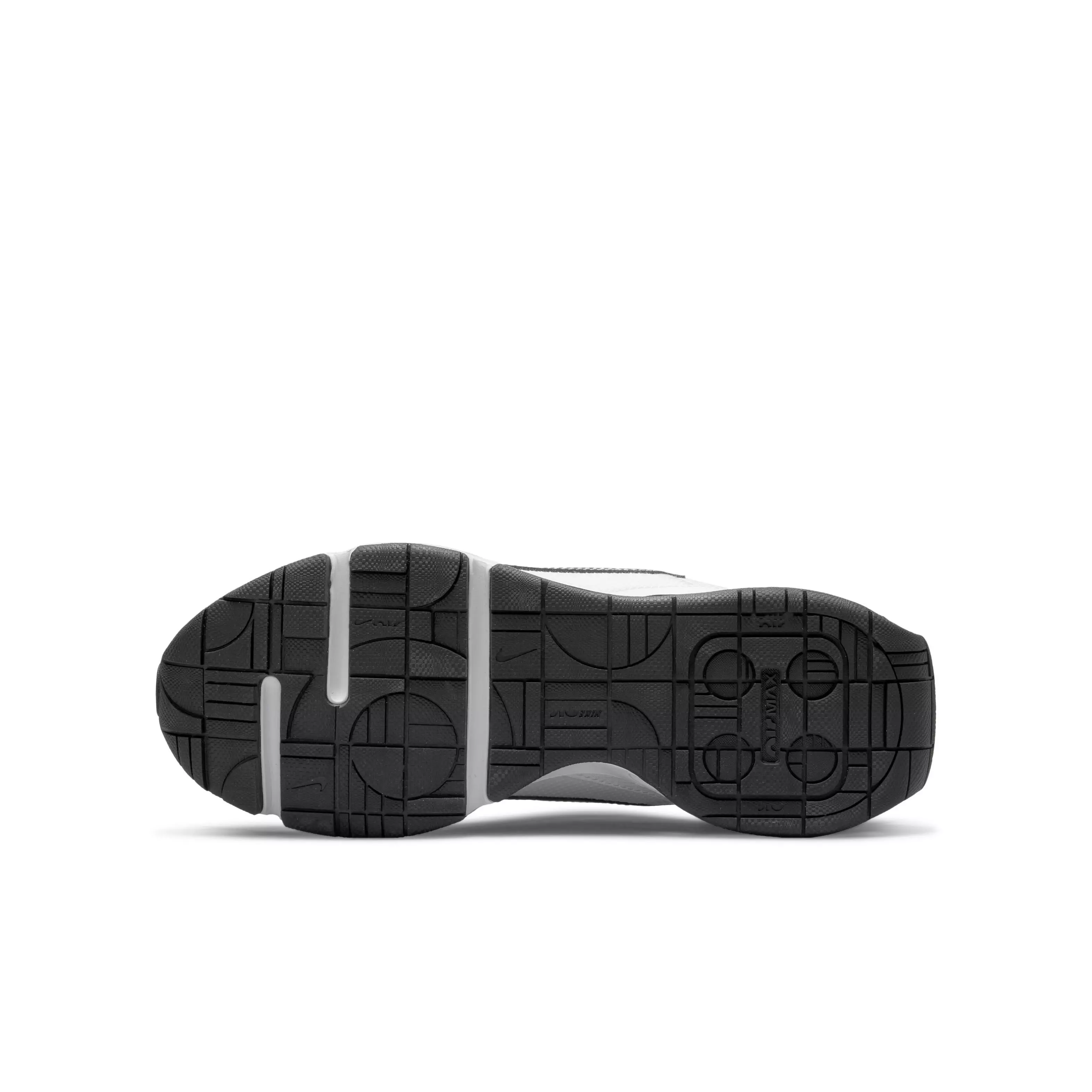 Nike Air Max INTRLK Lite "White/Black/Photon Dust/Wolf Grey" Grade School Boys' Shoe - WHITE