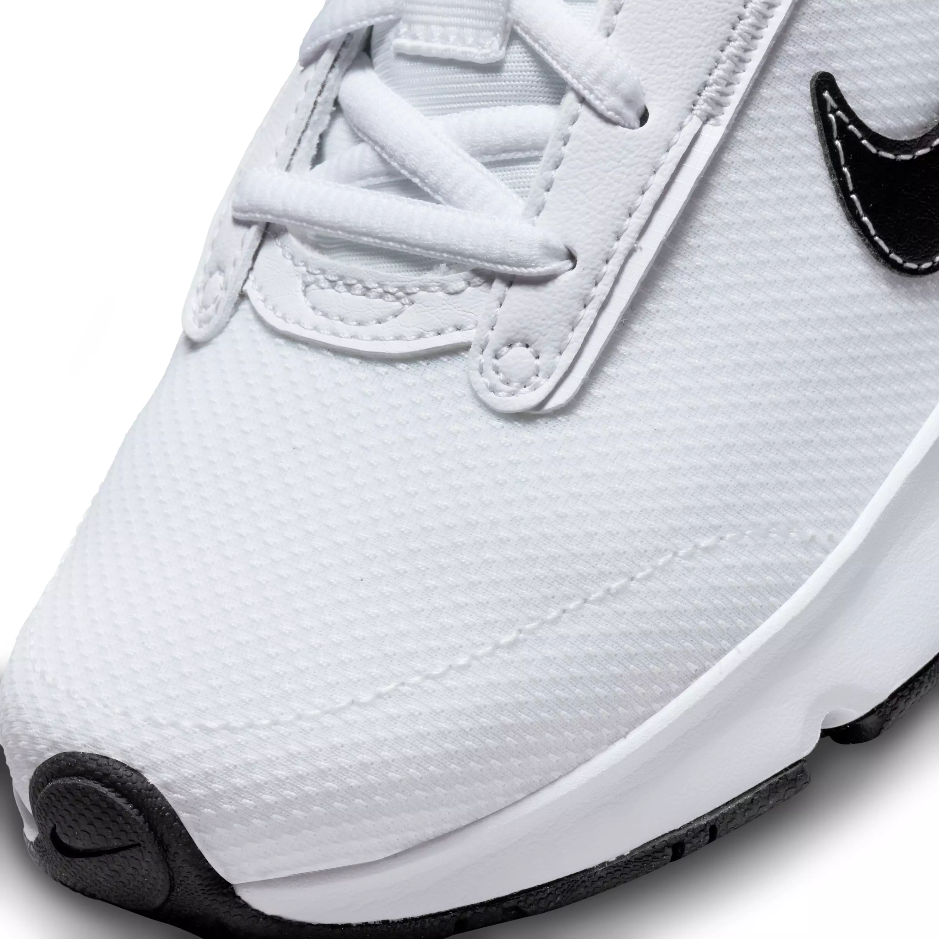 Nike Air Max INTRLK Lite "White/Black/Photon Dust/Wolf Grey" Grade School Boys' Shoe - WHITE