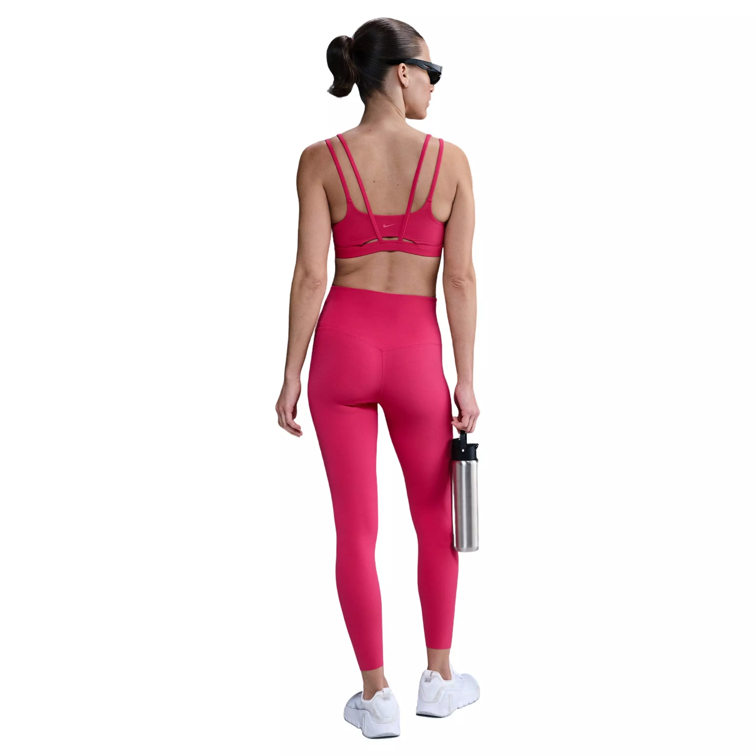 Nike Women's Zenvy Gentle-Support High-Waisted 7/8 Leggings - Pink - PINK