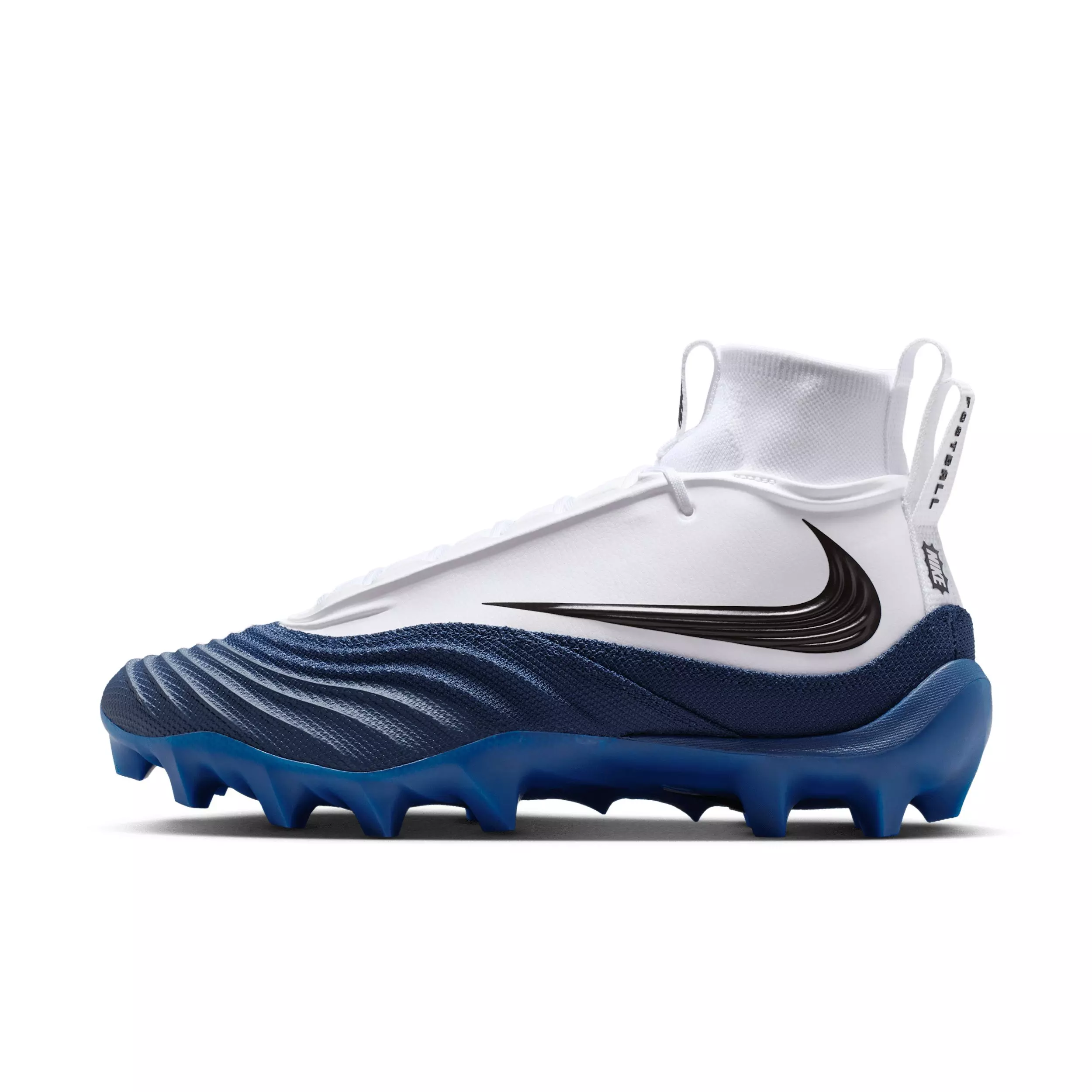 Nike Alpha Menace 5 Pro "Midnight Navy/Black/White" Men's Football Cleat - NAVY/BLACK/WHITE