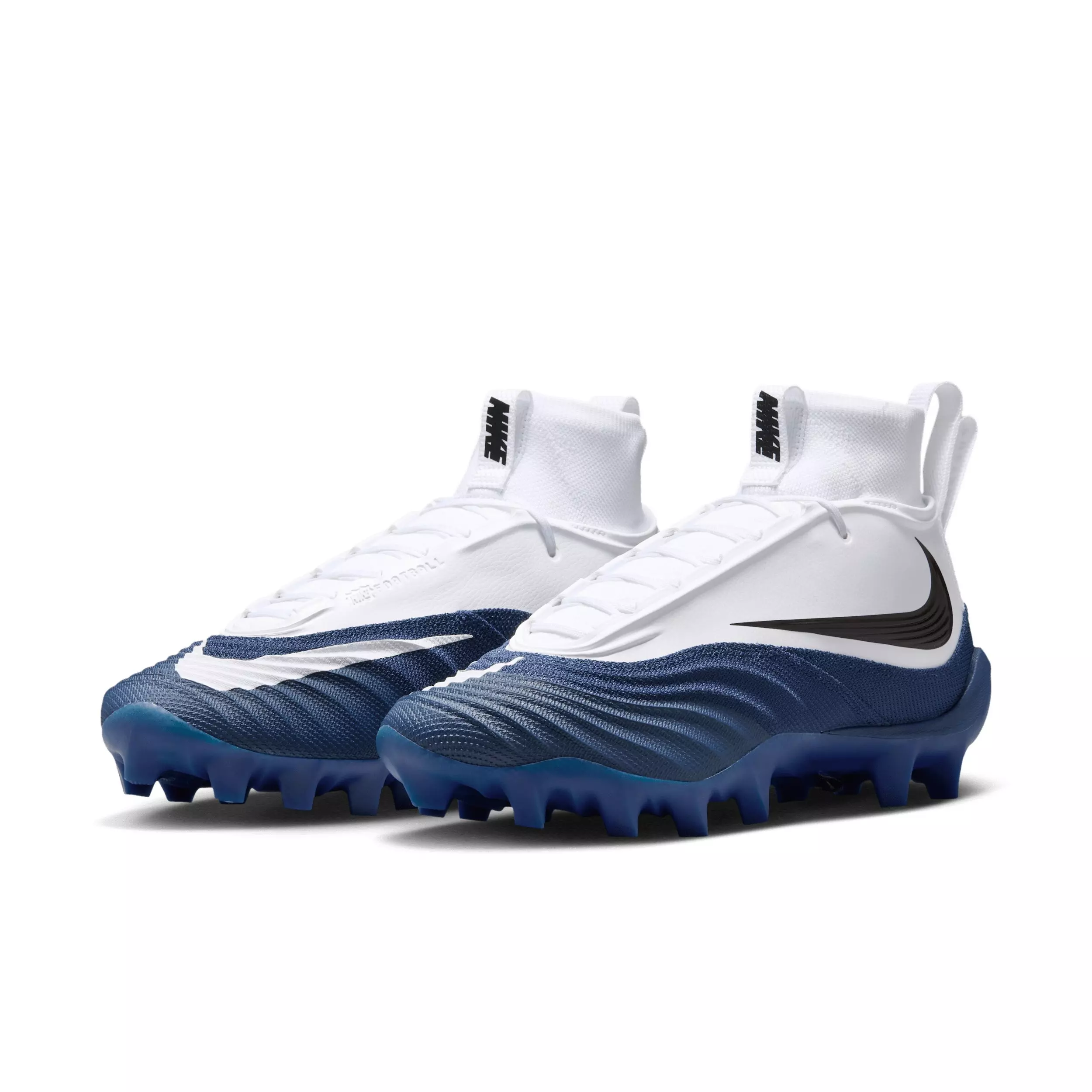 Nike Alpha Menace 5 Pro "Midnight Navy/Black/White" Men's Football Cleat - NAVY/BLACK/WHITE