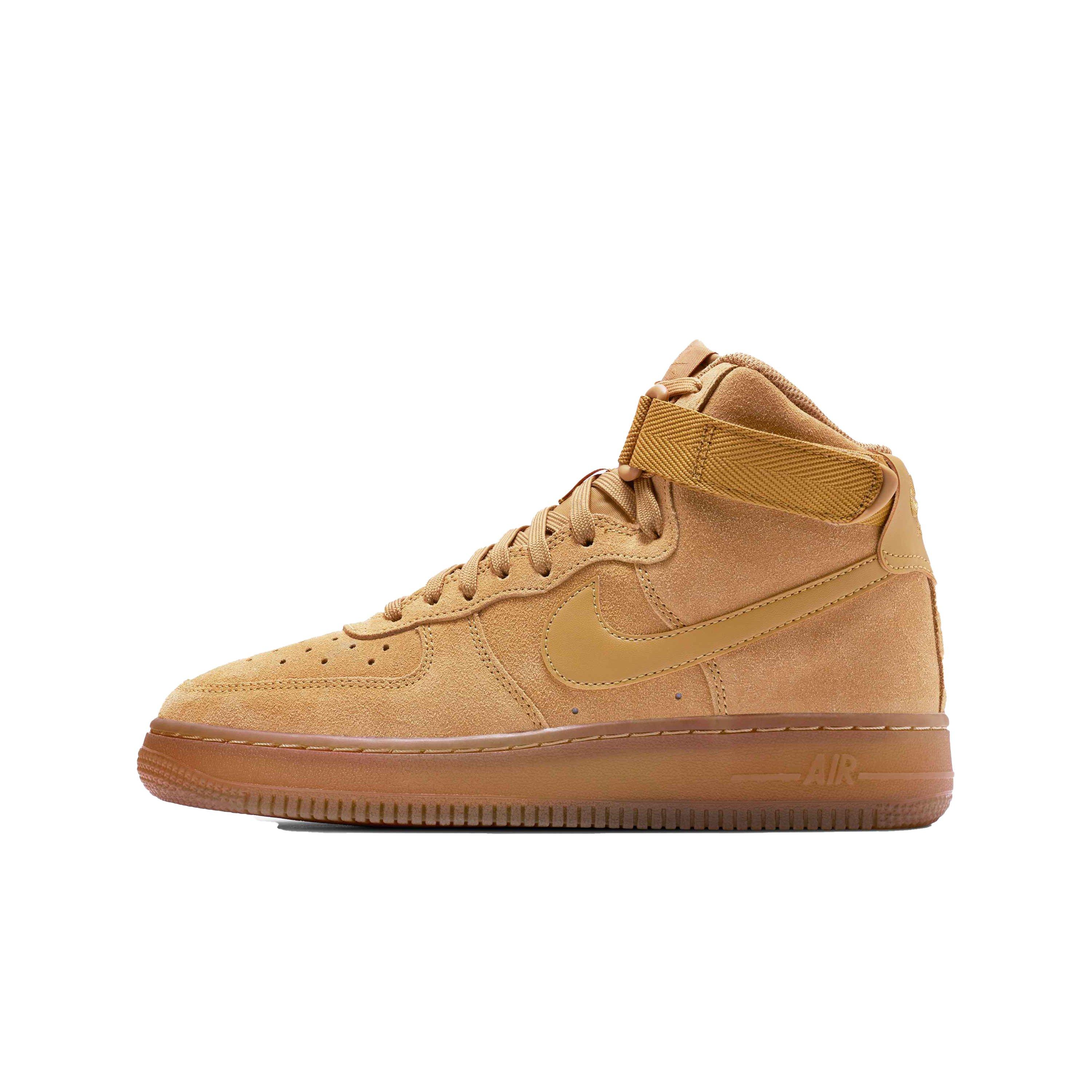 Nike Air Force 1 LV8 3 GS 'Wheat' Youth Sneakers - Size 5.5