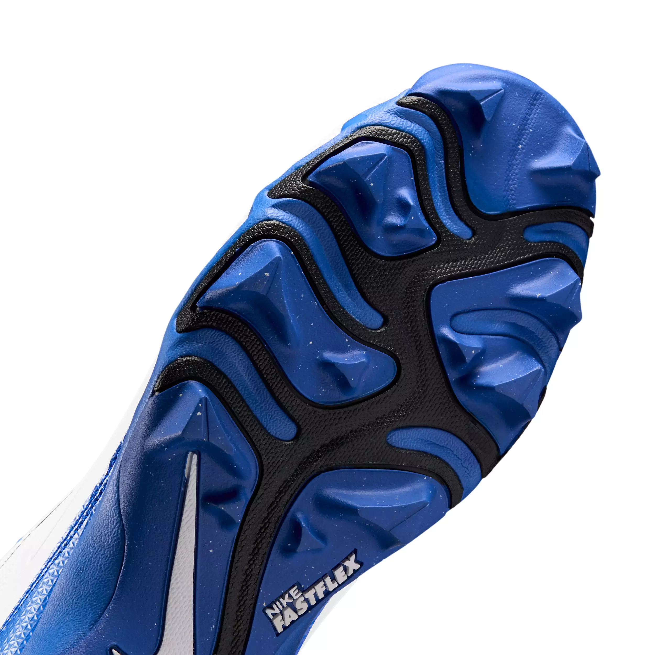 Nike Alpha Menace 4 Shark "White/Hyper Royal/Black" Men's Football Cleat - WHITE/ROYAL/BLACK