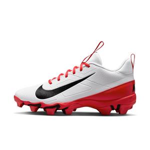 Nike Alpha Menace 4 Shark "White/University Red/Black" Men's Football Cleat