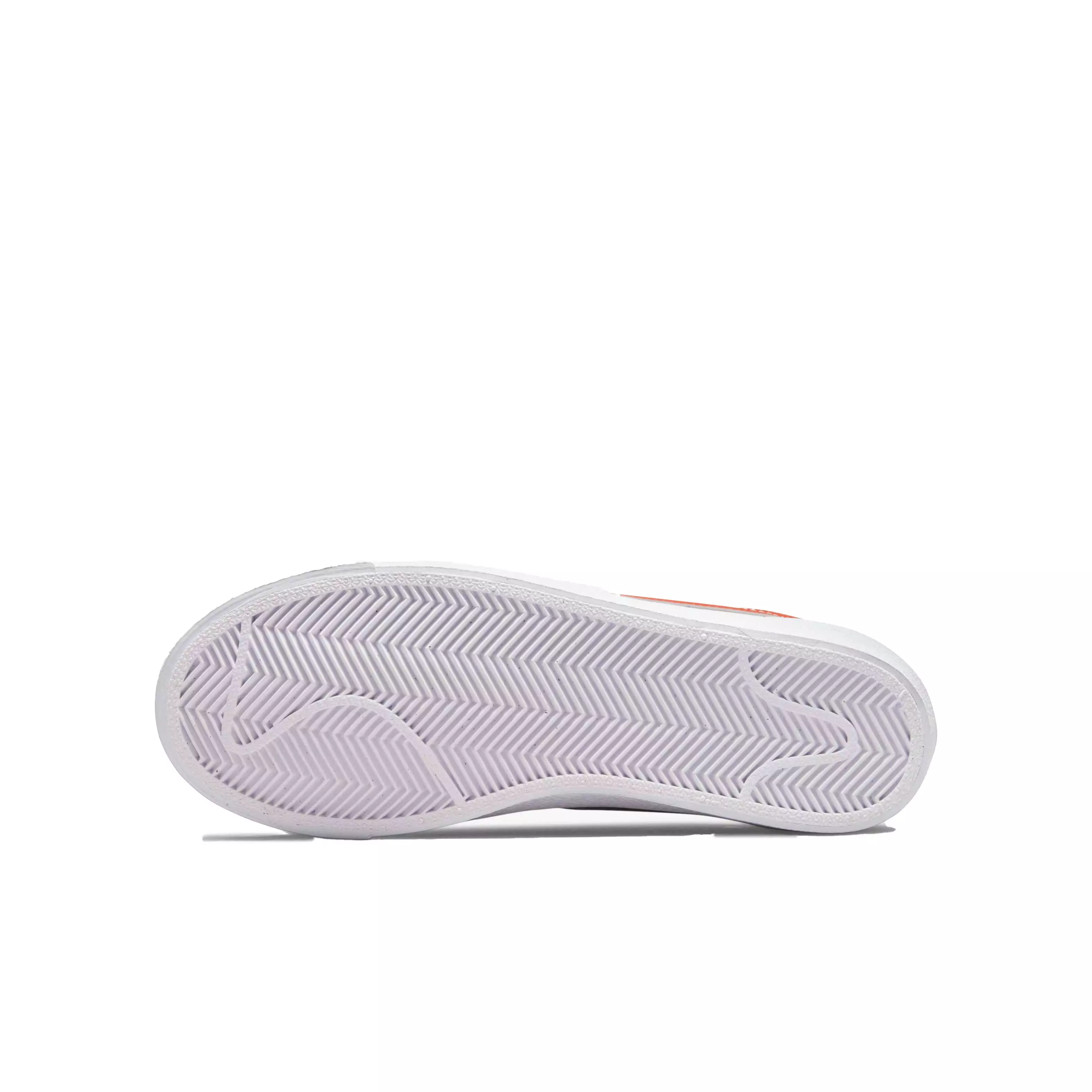 Nike Blazer Low '77 "White/Team Orange" Grade School Boys' Shoe - WHITE