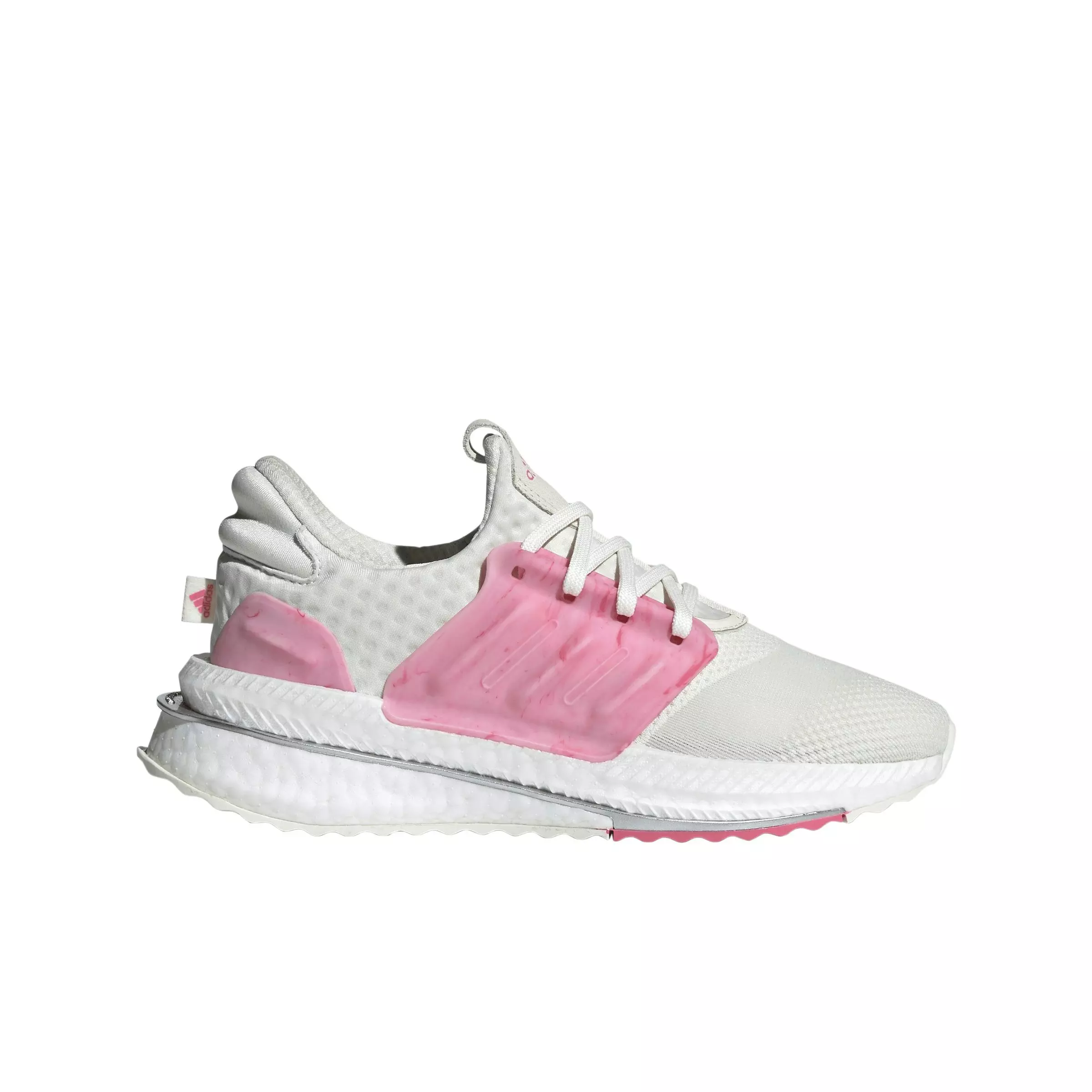adidas X_PLRBOOST "Ivory/Ivory/Pink Fusion" Women's Running Shoe - IVORY/IVORY/PINK