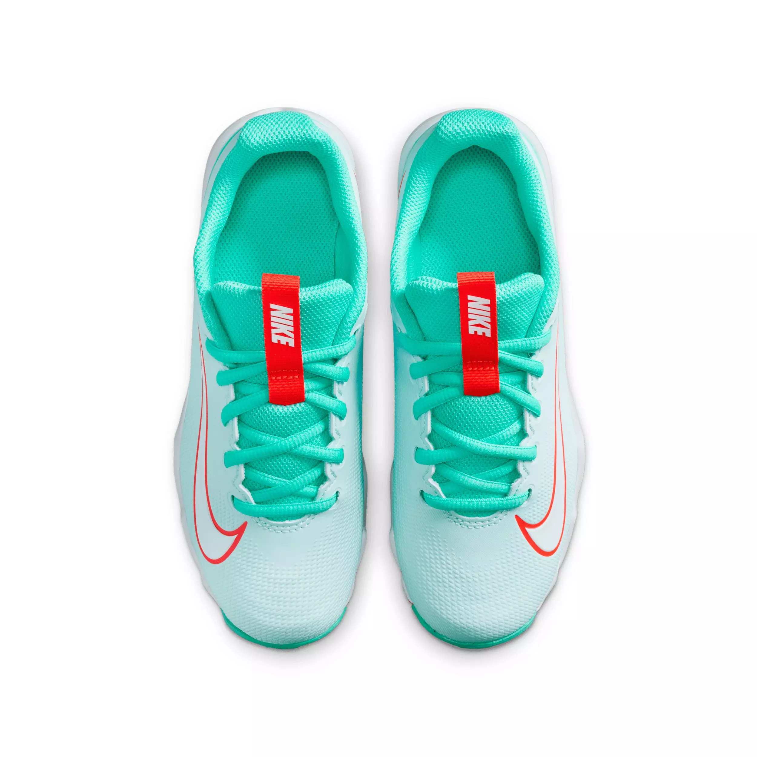 Nike Vapor Shark 3 "Glacier Blue/Bright Crimson/Turquoise/White" Preschool Boys' Football Cleat - BLUE/CRIMSON/TURQUOISE/WHITE