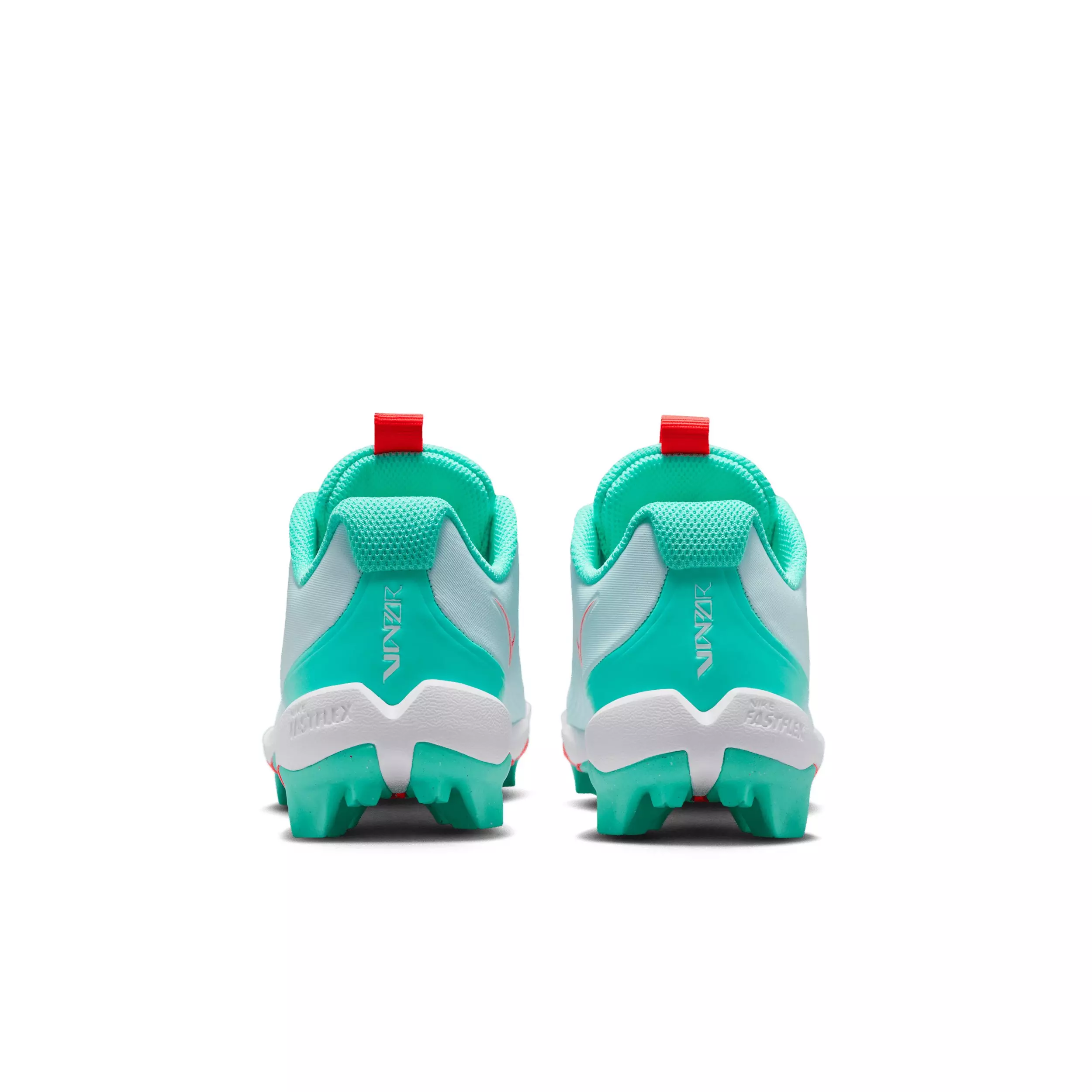 Nike Vapor Shark 3 "Glacier Blue/Bright Crimson/Turquoise/White" Preschool Boys' Football Cleat - BLUE/CRIMSON/TURQUOISE/WHITE