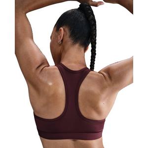 Nike Women's Swoosh Medium Support Padded Sports Bra -Burgundy