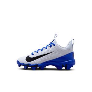 Nike Alpha Menace 4 Shark "White/Hyper Royal/Black" Preschool Boys' Football Cleat