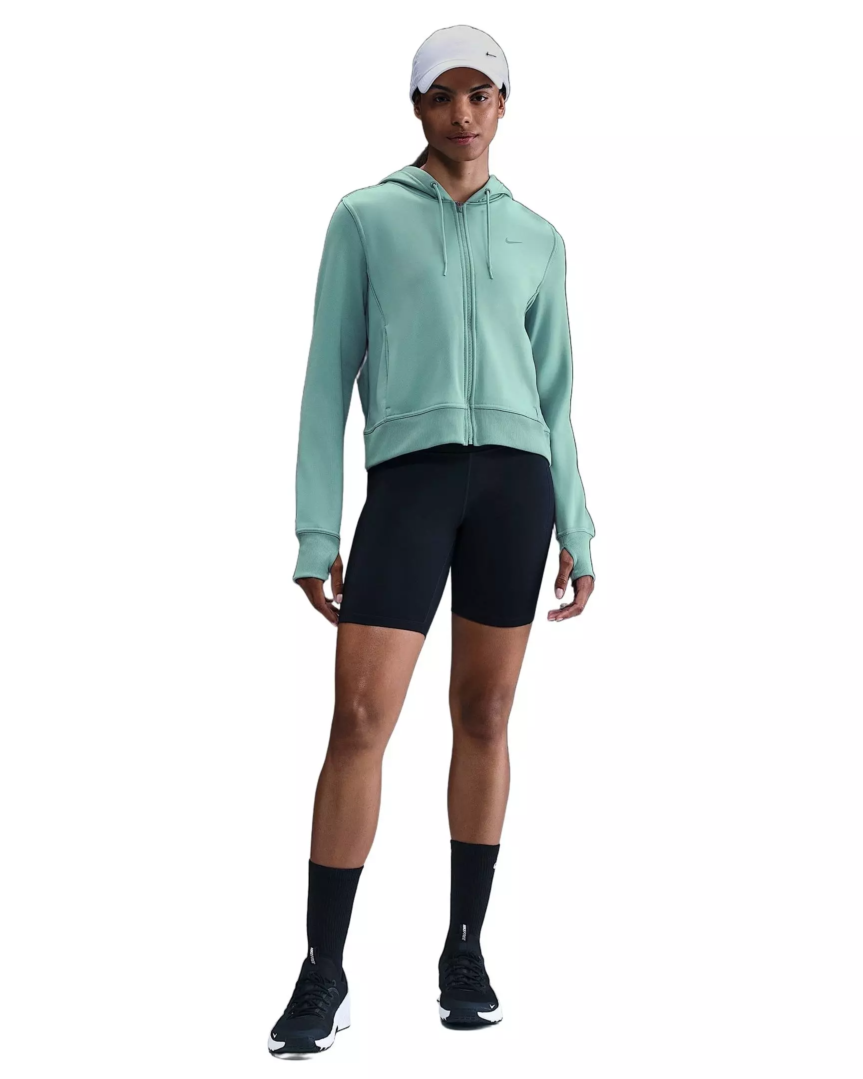 Nike Women's Therma-FIT One Full-Zip Jacket -Green - GREEN