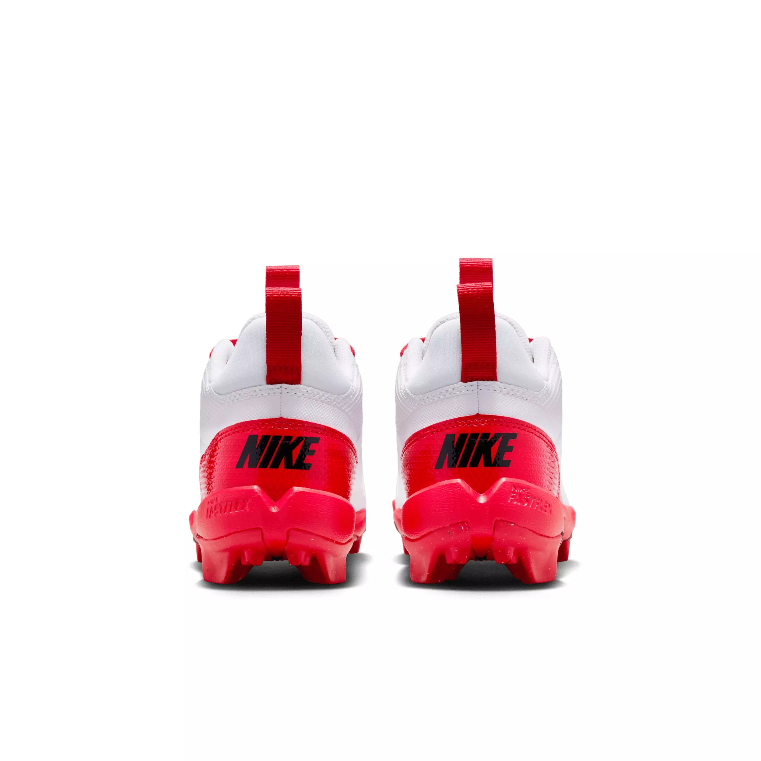 Nike Alpha Menace 4 Shark "White/University Red/Black" Preschool Boys' Football Cleat - WHITE/RED/BLACK