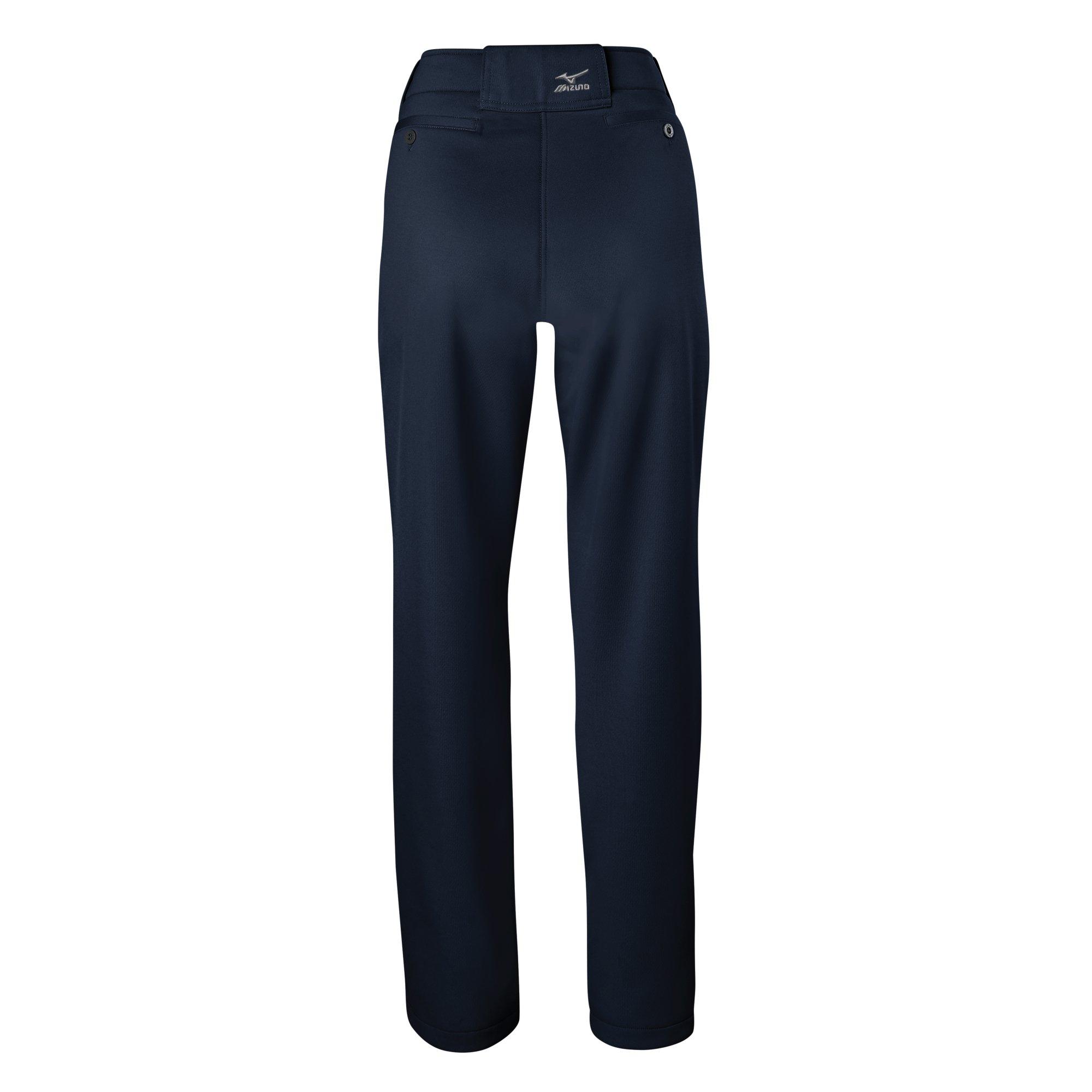 Mizuno Women's Full Length Softball Pant - NAVY Thumbnail View 2