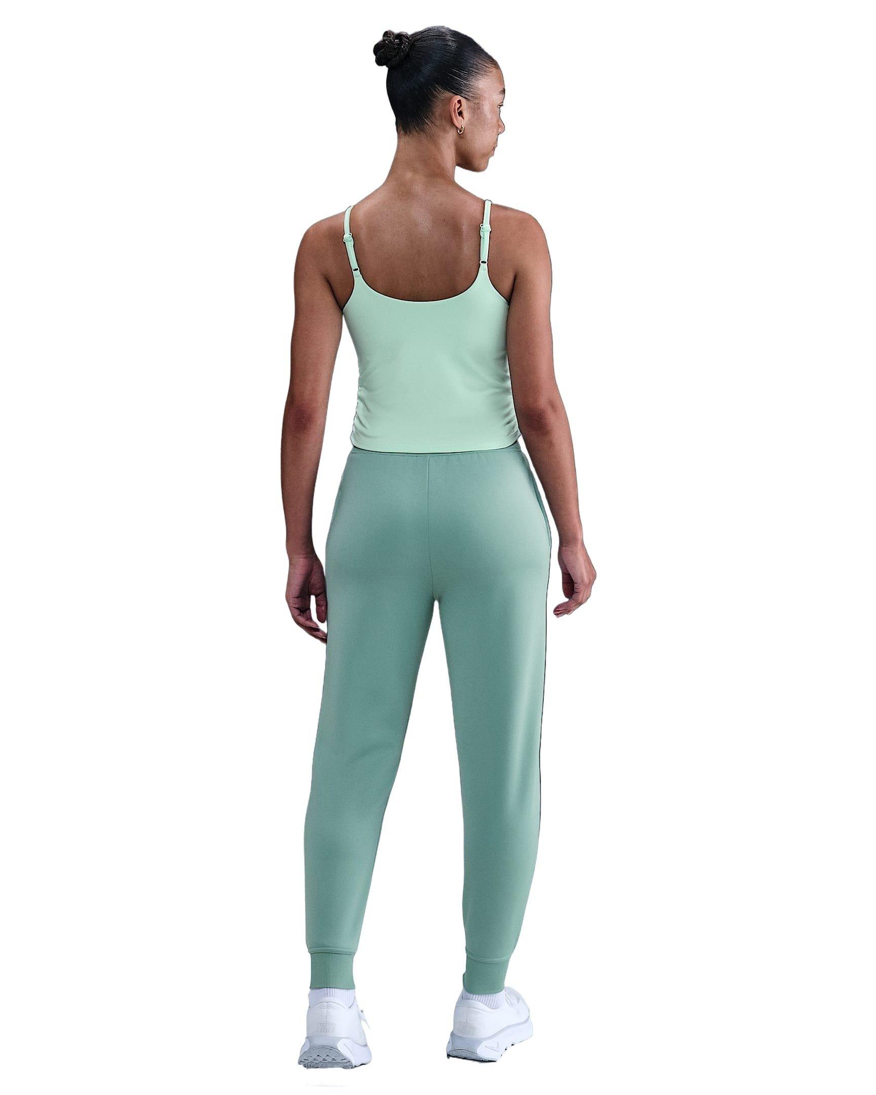 Nike Women's Therma-FIT One High-Waisted 7/8 Joggers -Green - GREEN Thumbnail View 5