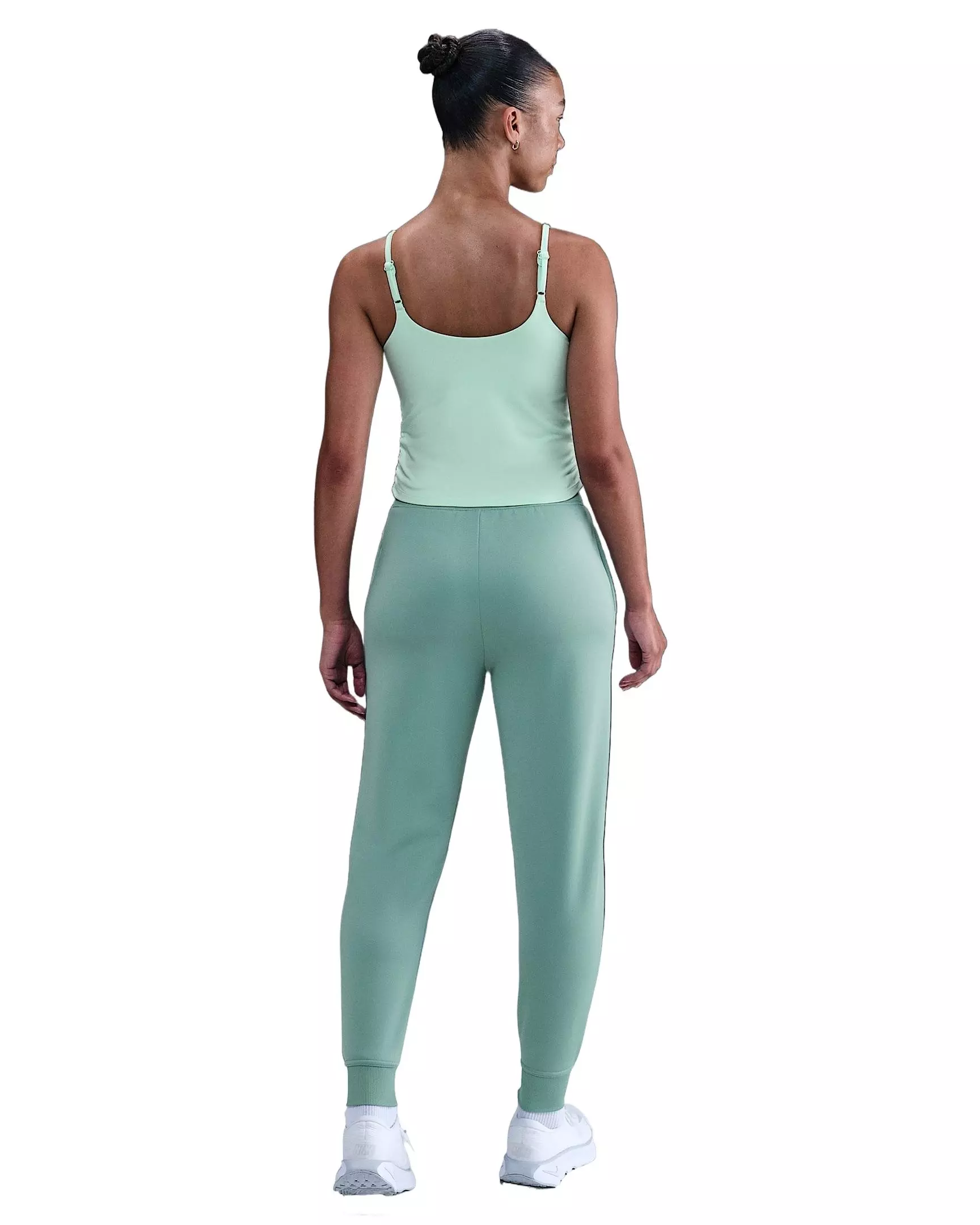 Nike Women's Therma-FIT One High-Waisted 7/8 Joggers -Green - GREEN