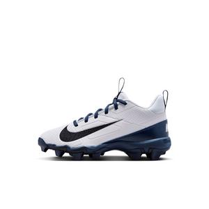 Nike Alpha Menace 4 Shark "White/Midnight Navy/Black" Preschool Boys' Football Cleat