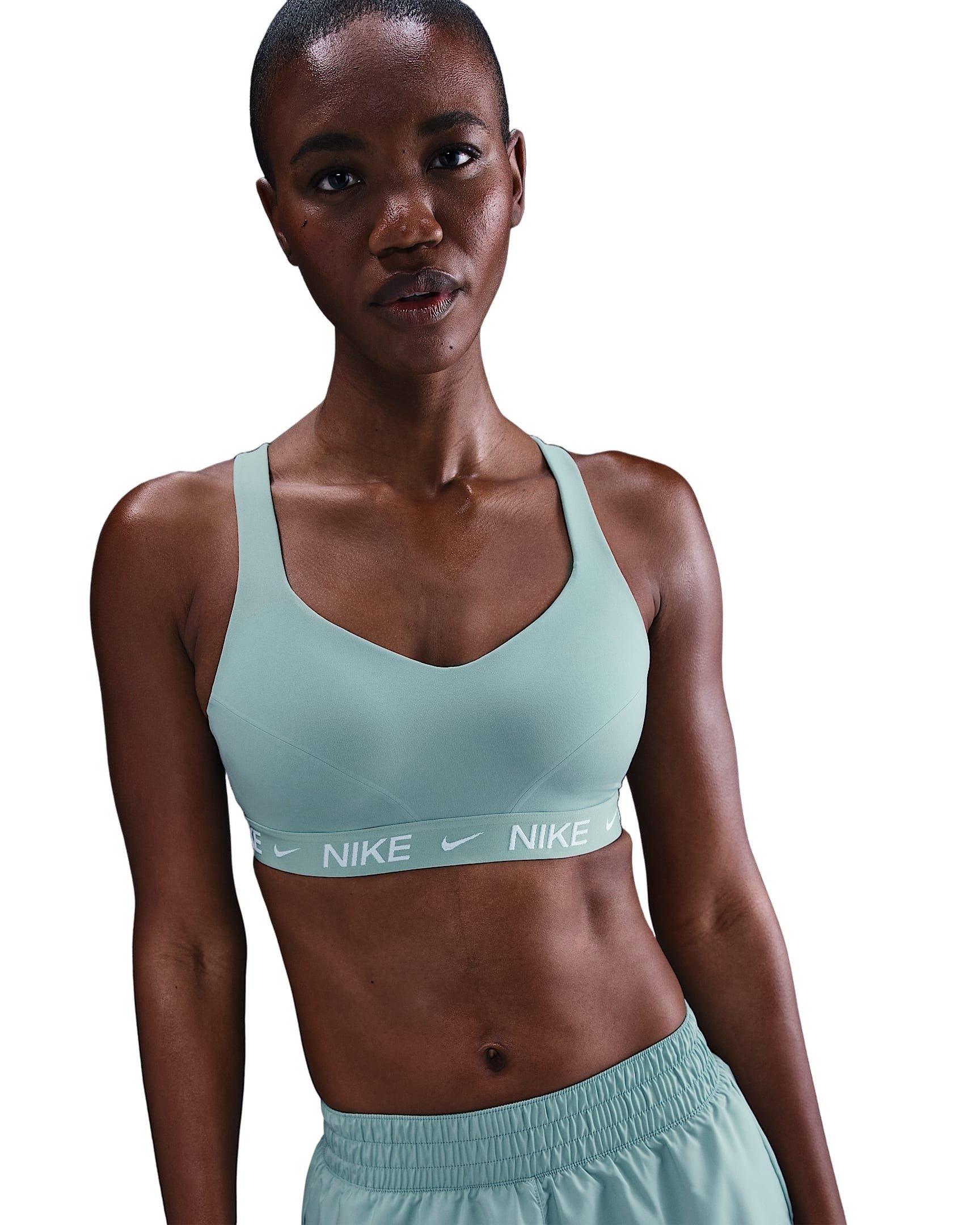 Nike Women's Indy High Support Padded Adjustable Sports Bra -Green - GREEN Thumbnail View 1