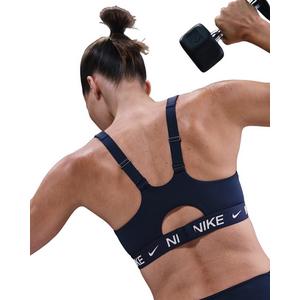 Nike Women's Indy High Support Padded Adjustable Sports Bra -Navy
