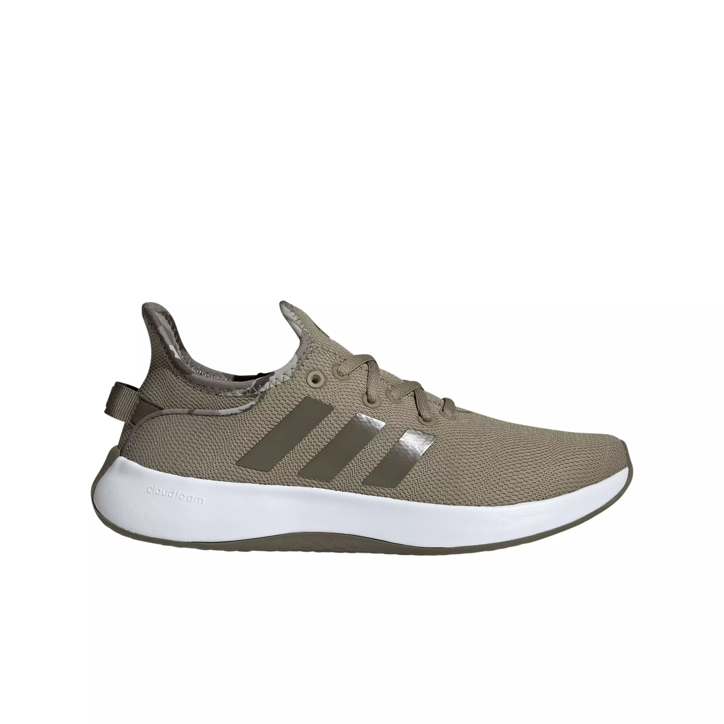 adidas Cloudfoam Pure "Orbit Green/Olive Strata/Olive Strata" Women's Running Shoe - GREEN/OLIVE/OLIVE