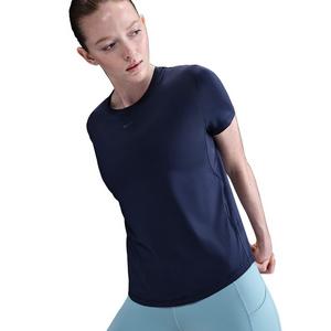 Nike Women's One Classic Dri-FIT Short-Sleeve Top -Navy