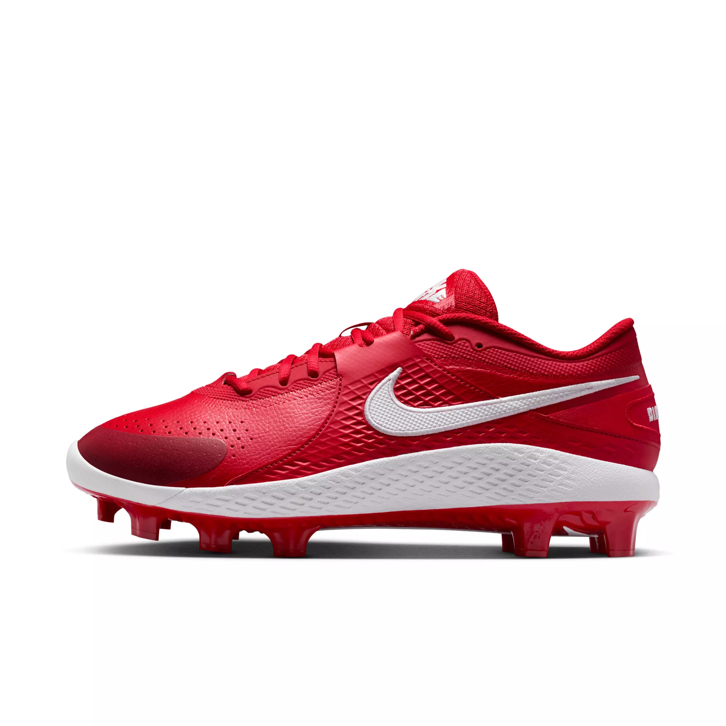Nike Diamond Gamer MCS "University Red/White" Men's Baseball Cleat - RED/WHITE