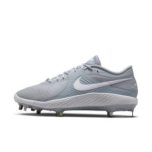 Nike Diamond Gamer MTL "Wolf Grey/White" Men's Baseball Cleat