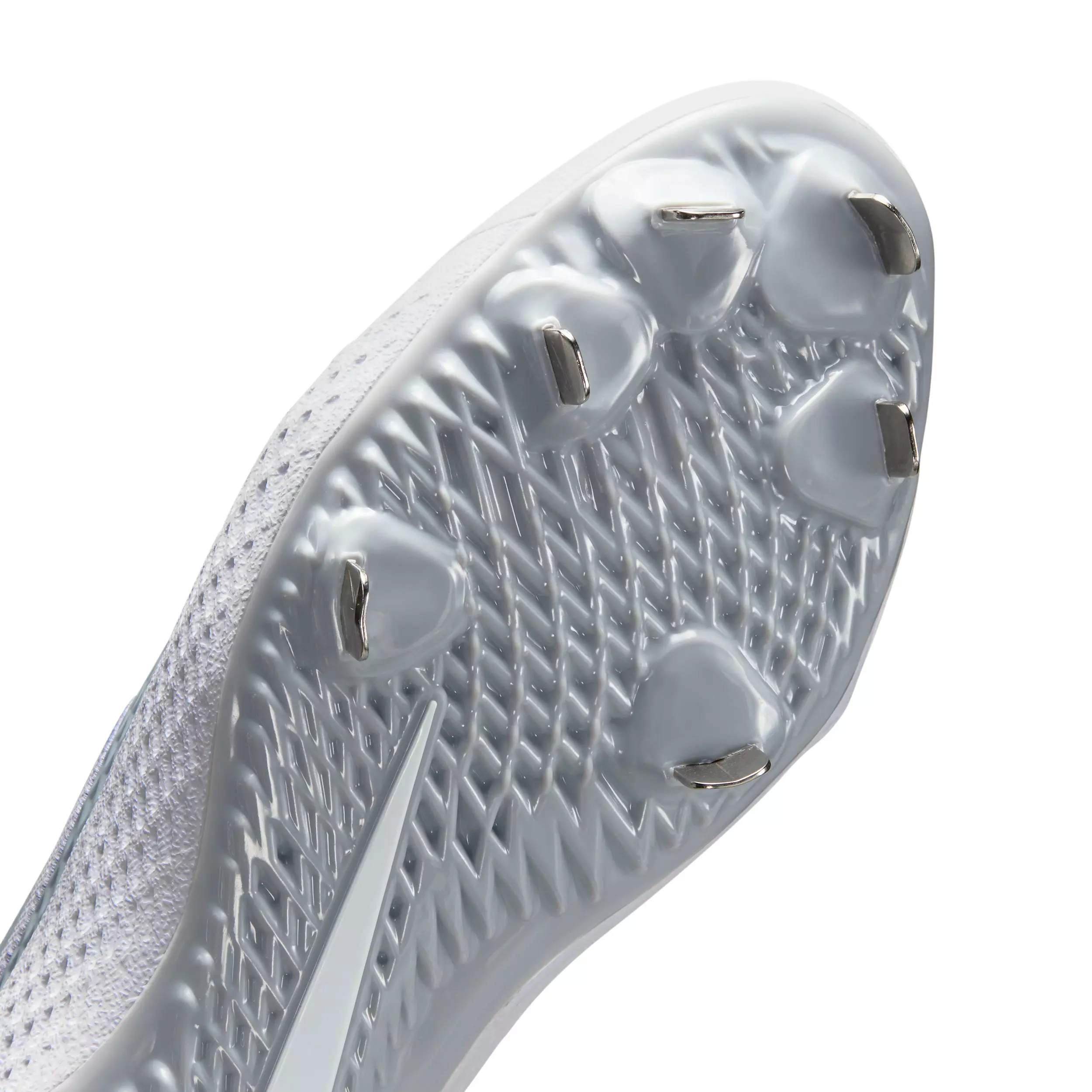 Nike Diamond Gamer MTL "Wolf Grey/White" Men's Baseball Cleat - GREY/WHITE