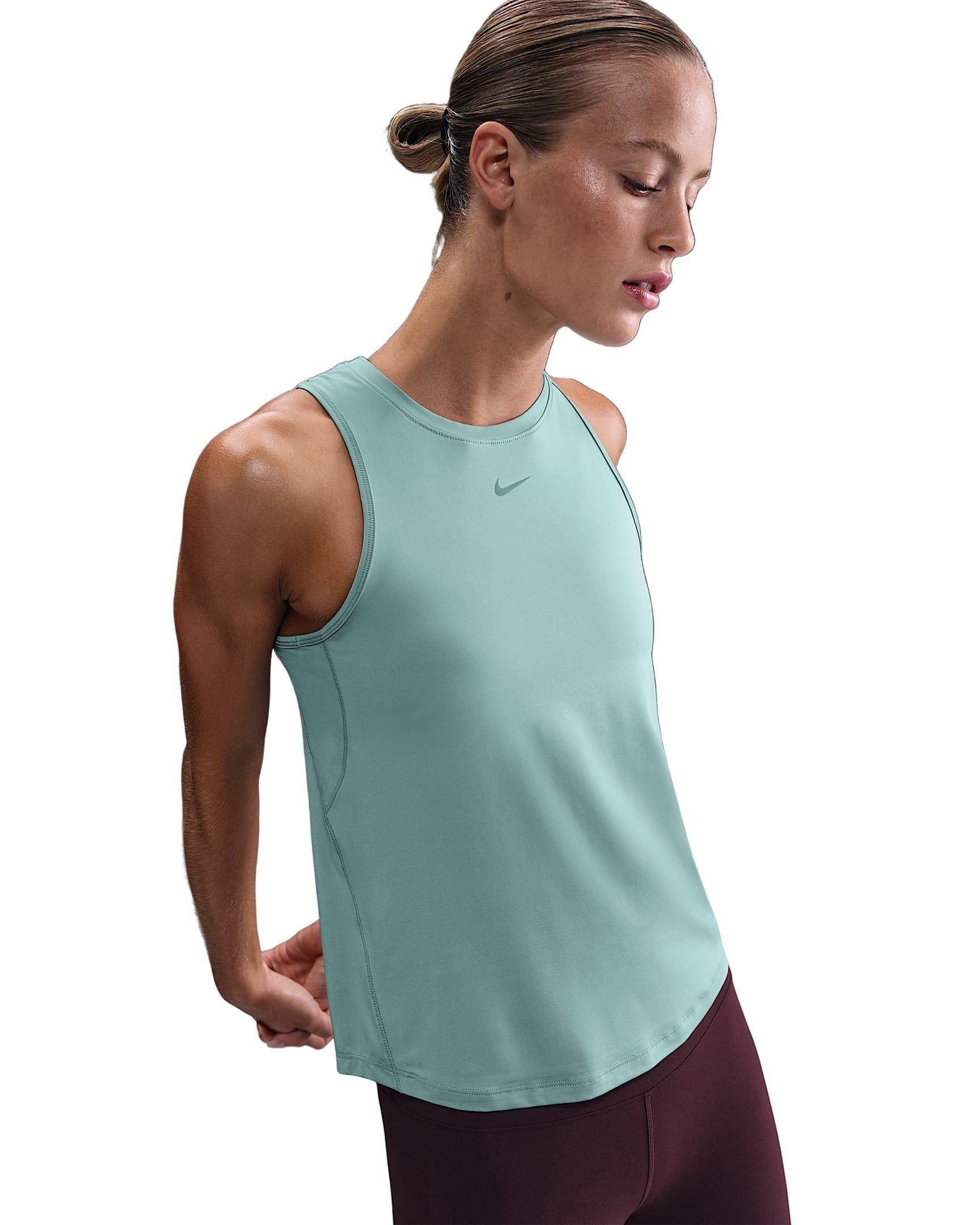 Nike Women's One Classic Dri-FIT Tank Top -Green - GREEN Thumbnail View 1
