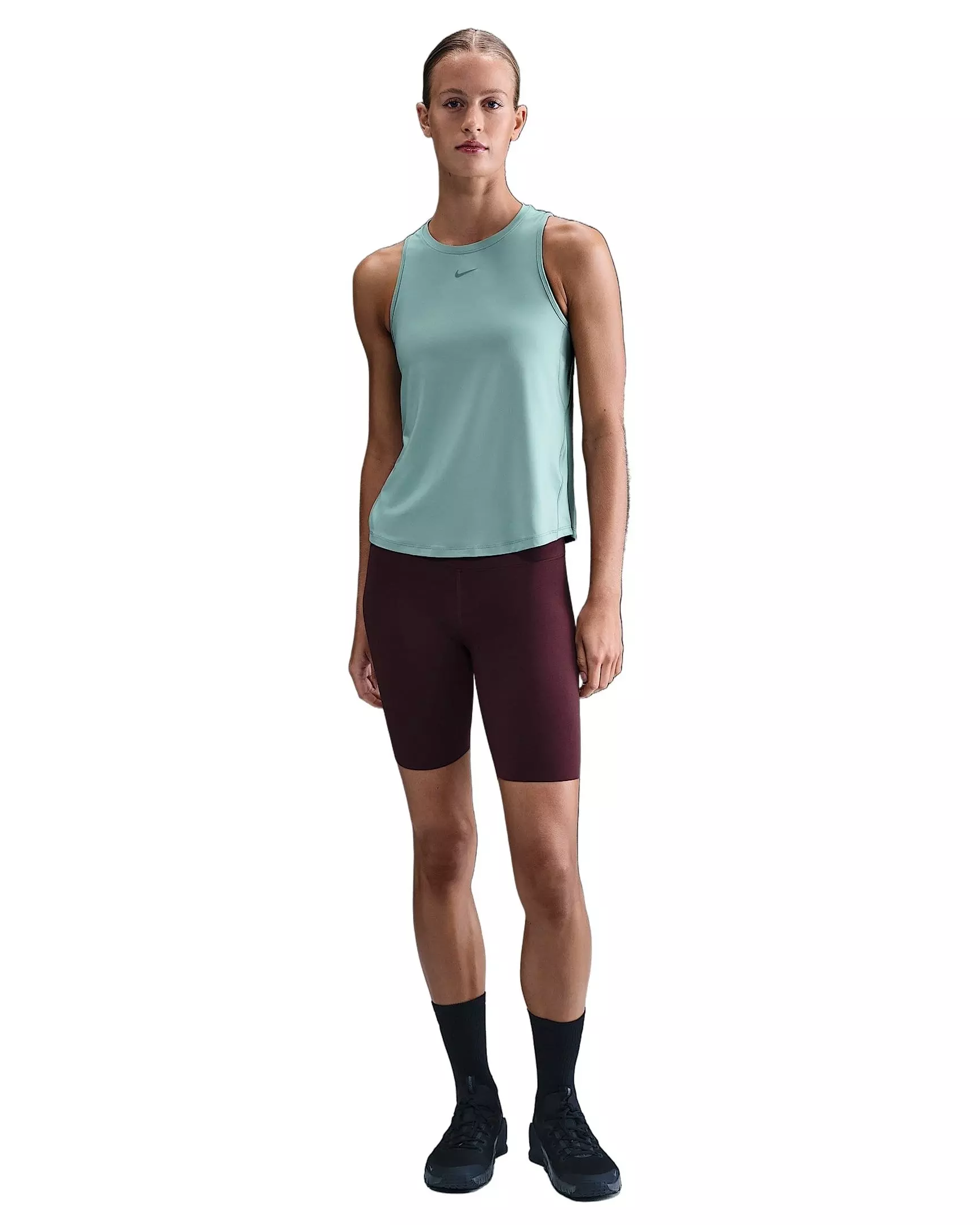 Nike Women's One Classic Dri-FIT Tank Top - Green - GREEN