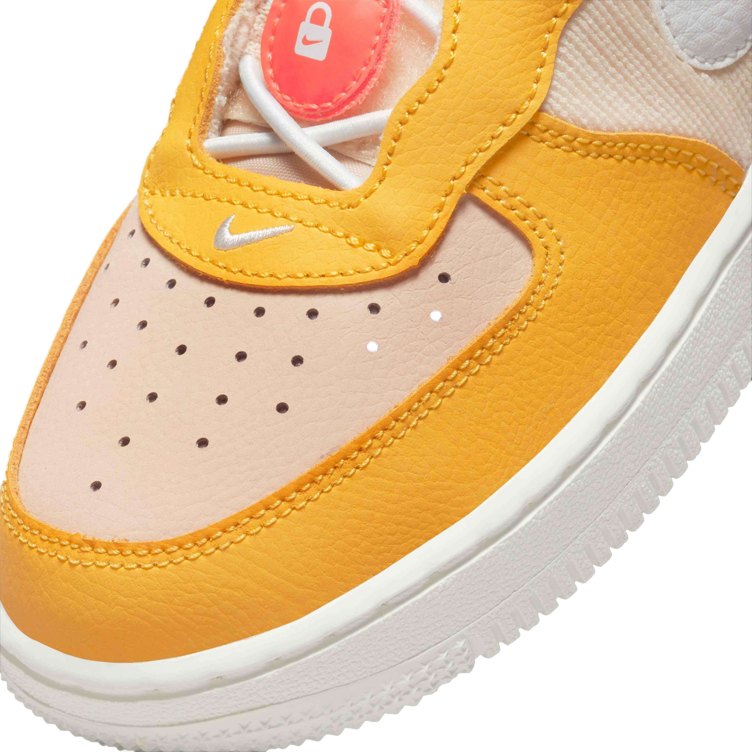 Nike Air Force 1 '07 SE Yellow Ochre/Sail/Team Orange Women's Shoe -  Hibbett