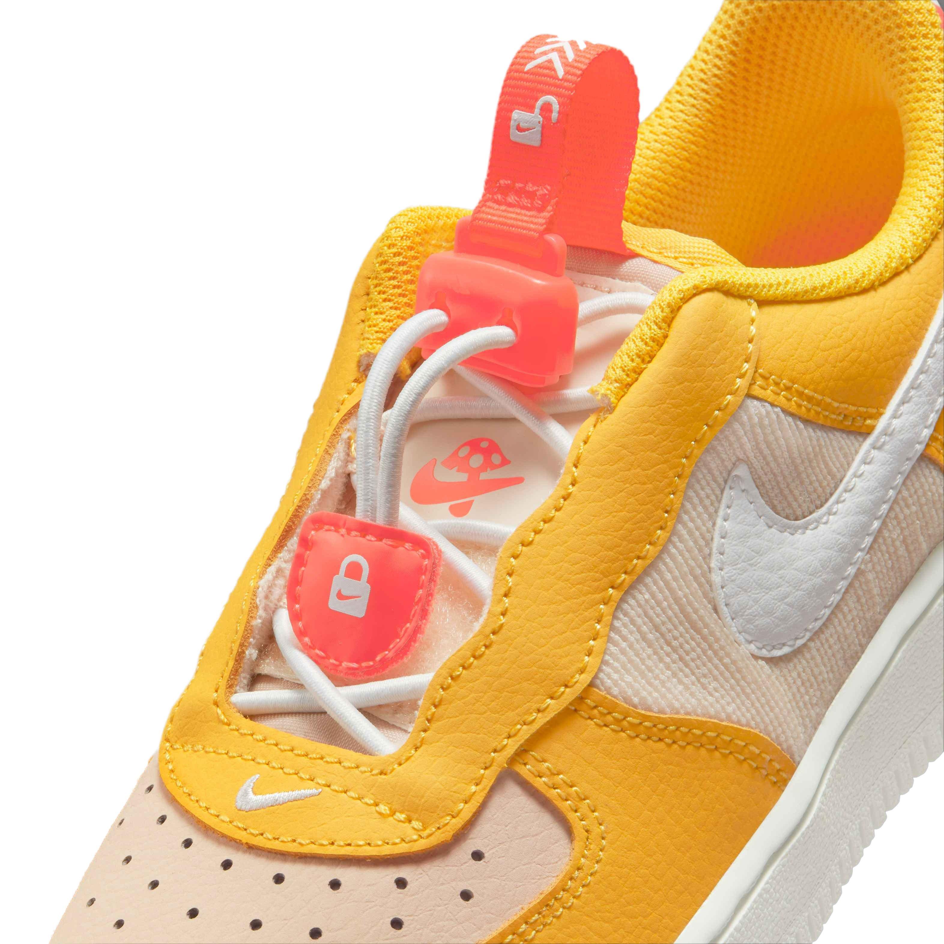 Nike Air Force 1 '07 SE Yellow Ochre/Sail/Team Orange Women's Shoe -  Hibbett