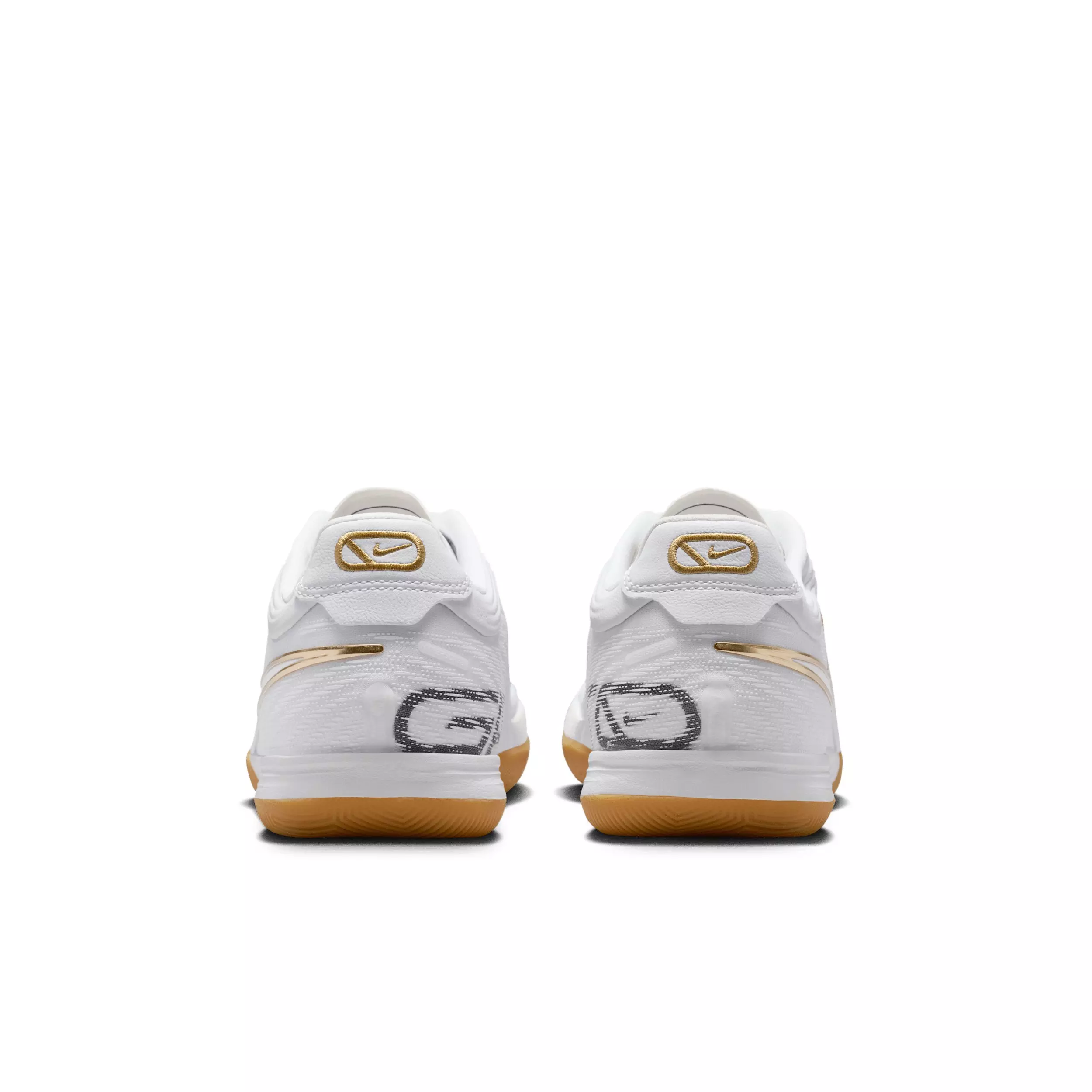 Nike Tiempo Reactgato IC "White/Metallic Gold" Men's Soccer Shoe - WHITE/GOLD