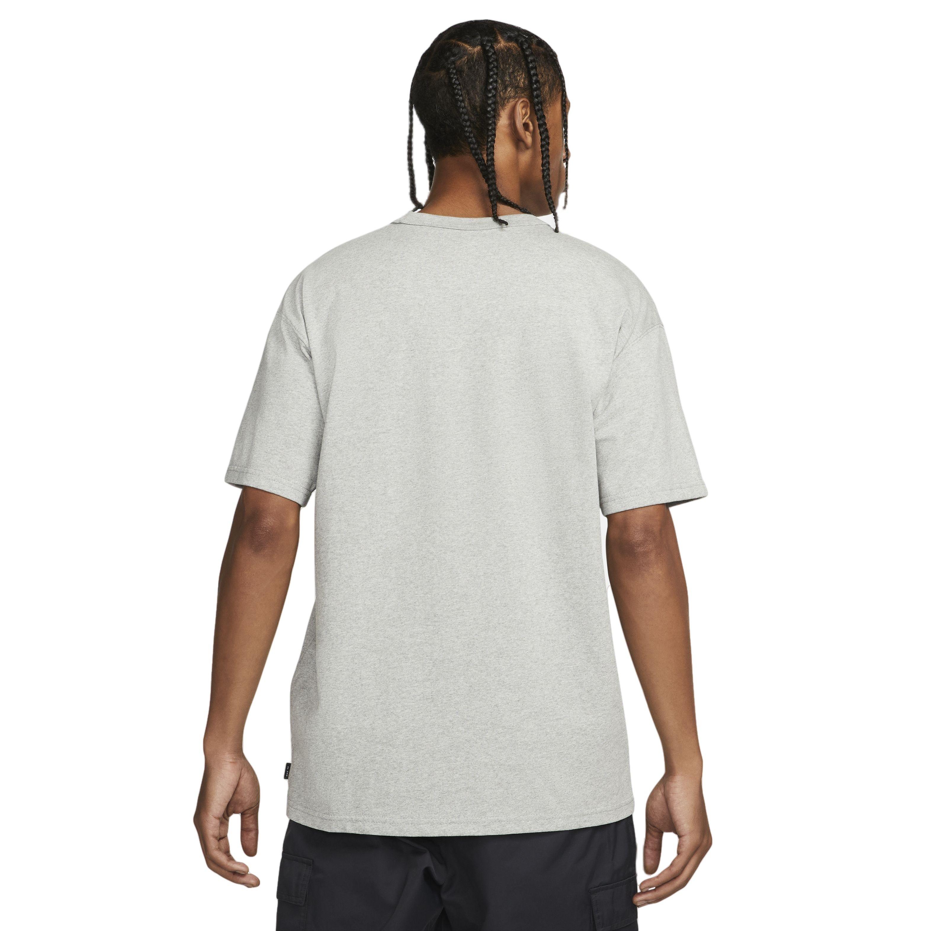 Nike Men's Sportswear Premium Essential Tee-Grey - GREY Thumbnail View 2