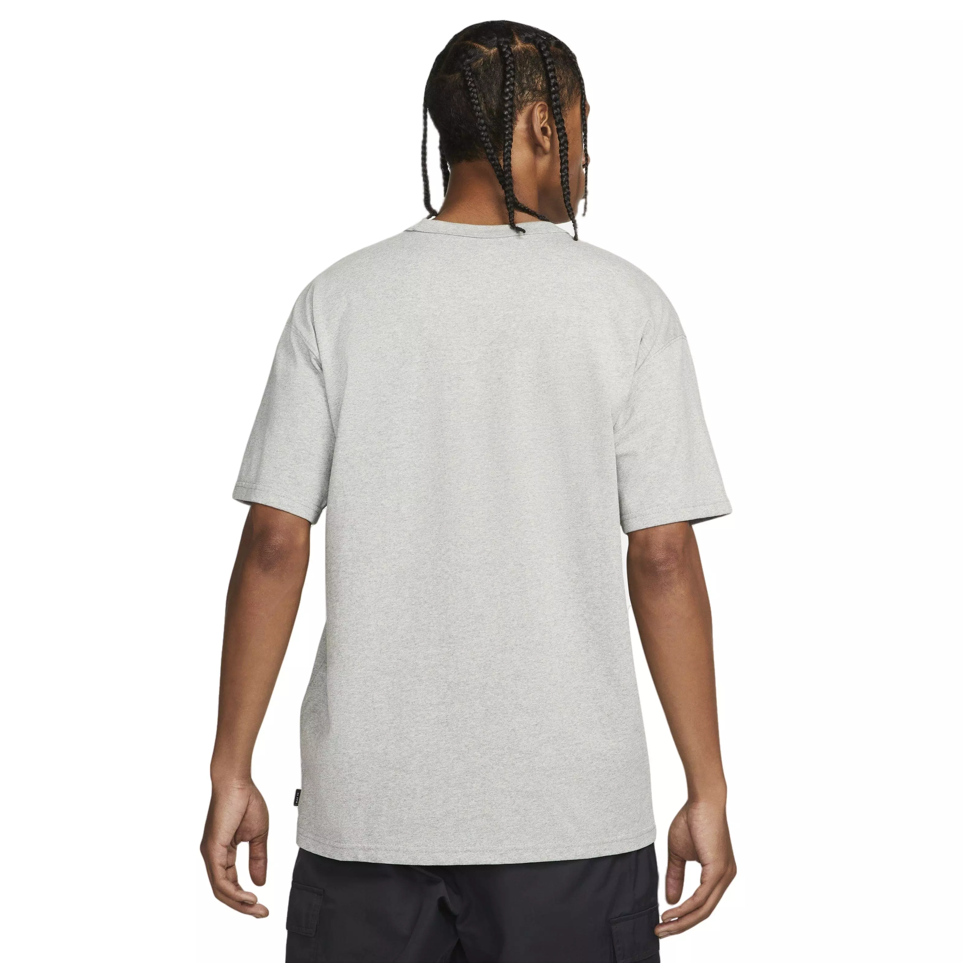 Nike Men's Sportswear Premium Essential Tee-Grey - GREY