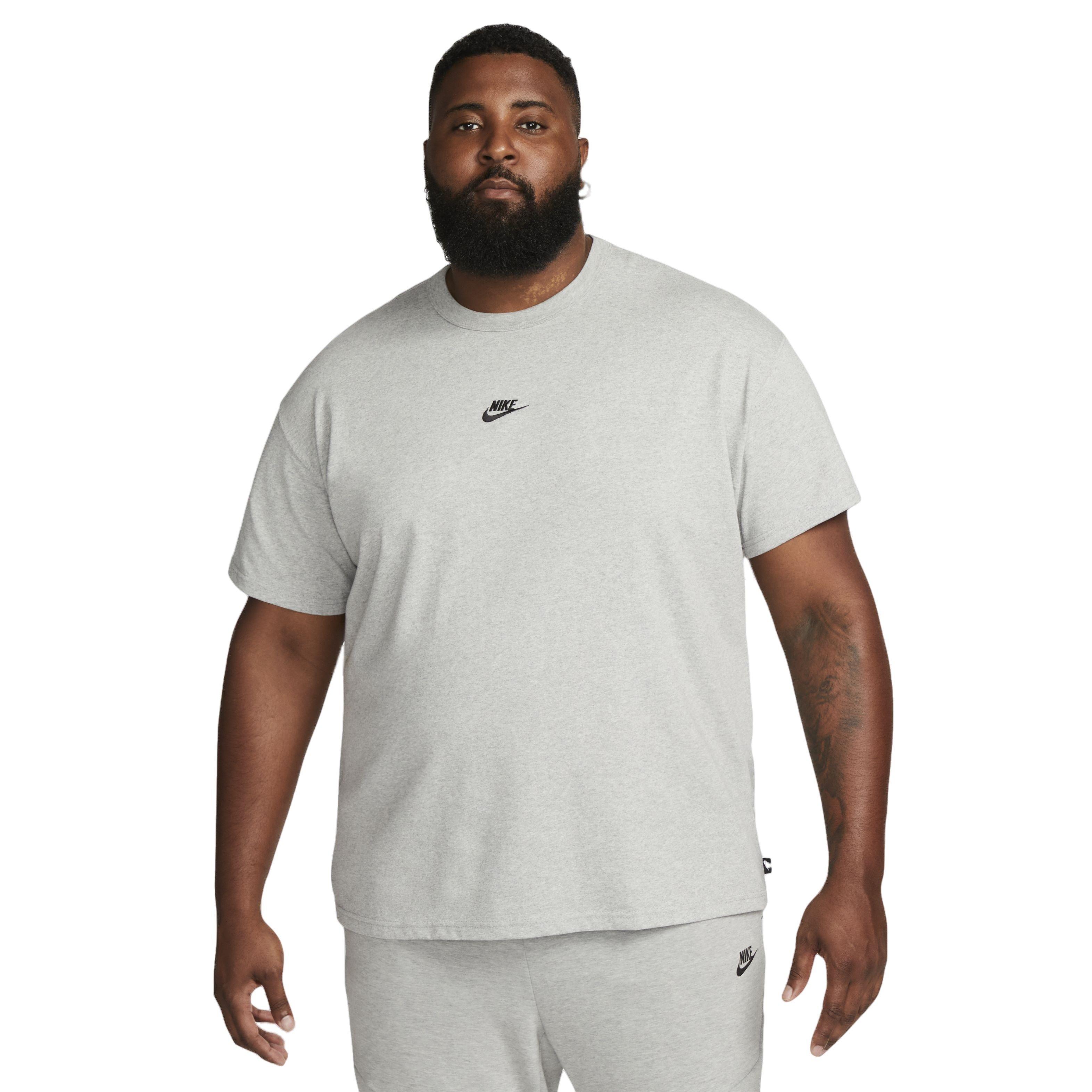 Nike Men's Sportswear Premium Essential Tee-Grey - GREY Thumbnail View 5