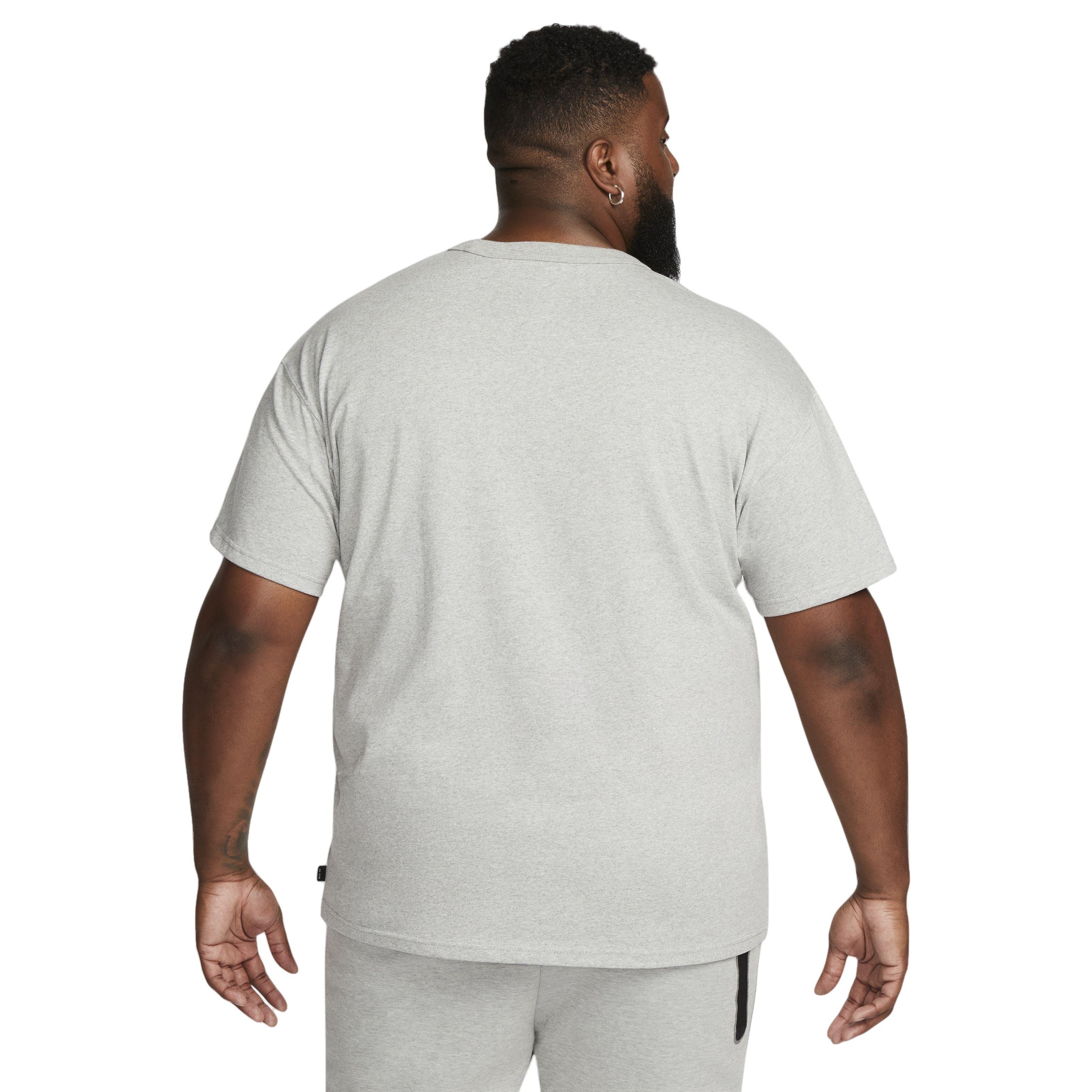 Nike Men's Sportswear Premium Essential Tee-Grey - GREY Thumbnail View 6