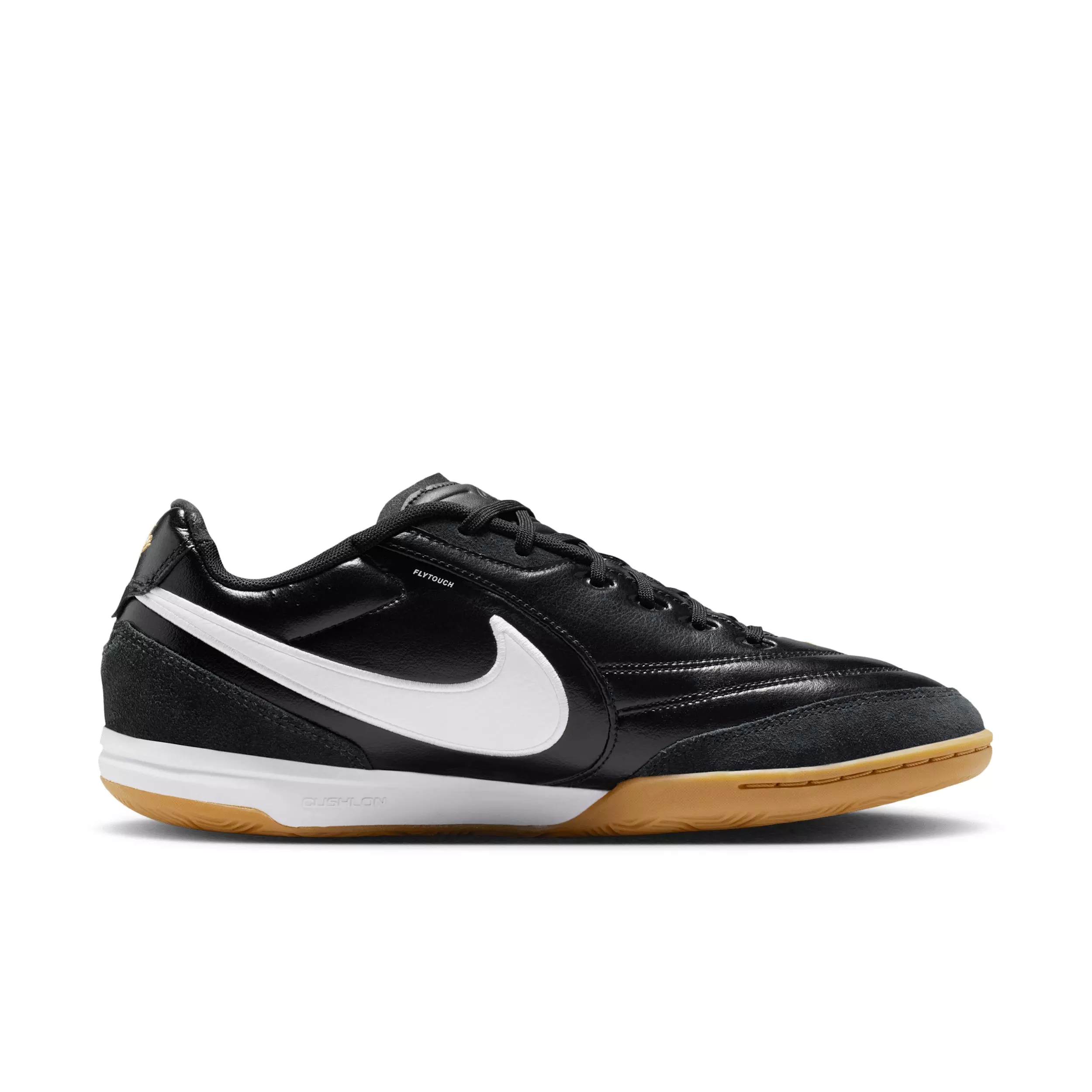 Nike Tiempo Streetgato IC "Black/White" Men's Soccer Shoe - BLACK/WHITE