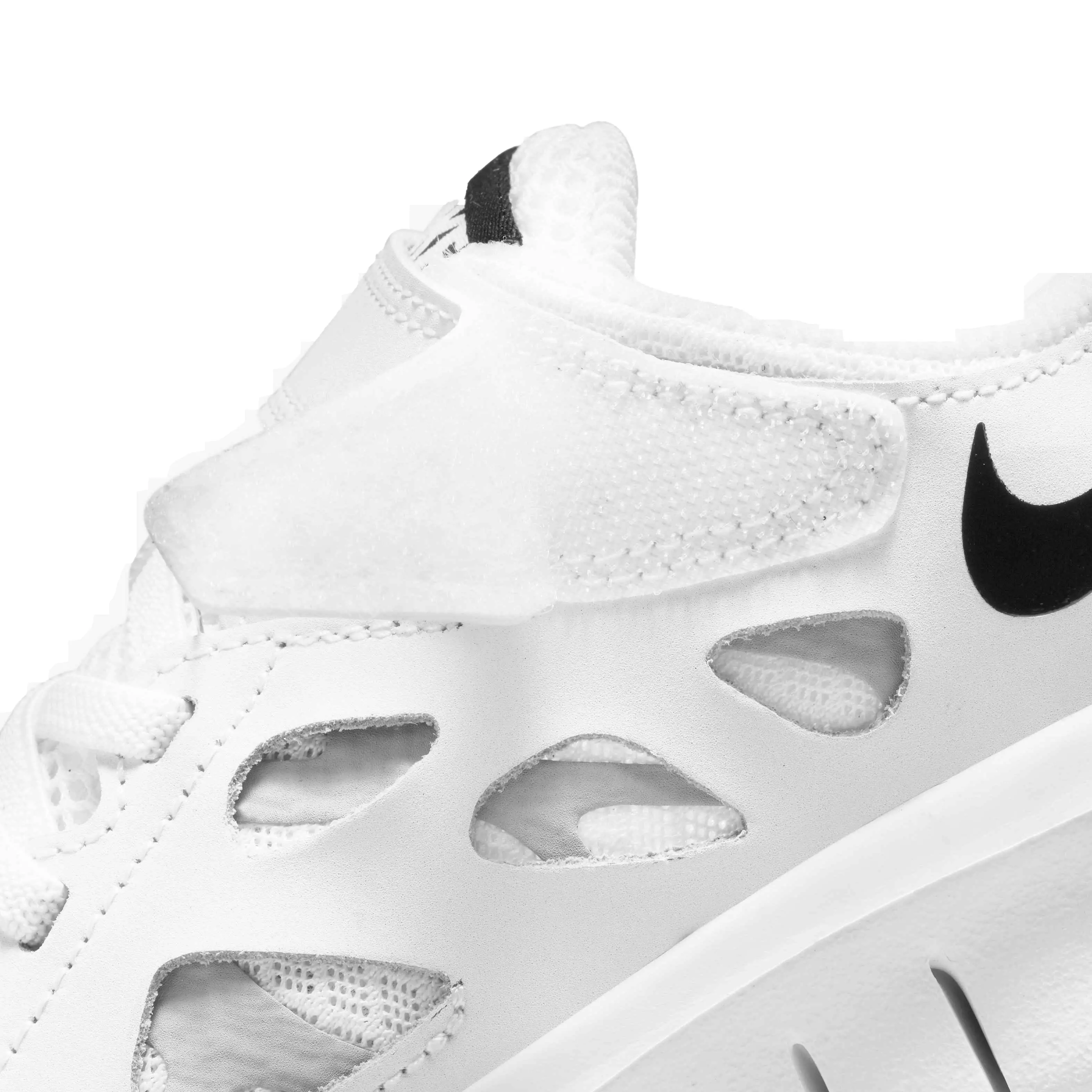 Nike Free Run 2 "White/Wolf Grey/Black" Preschool Boys' Shoe - WHITE