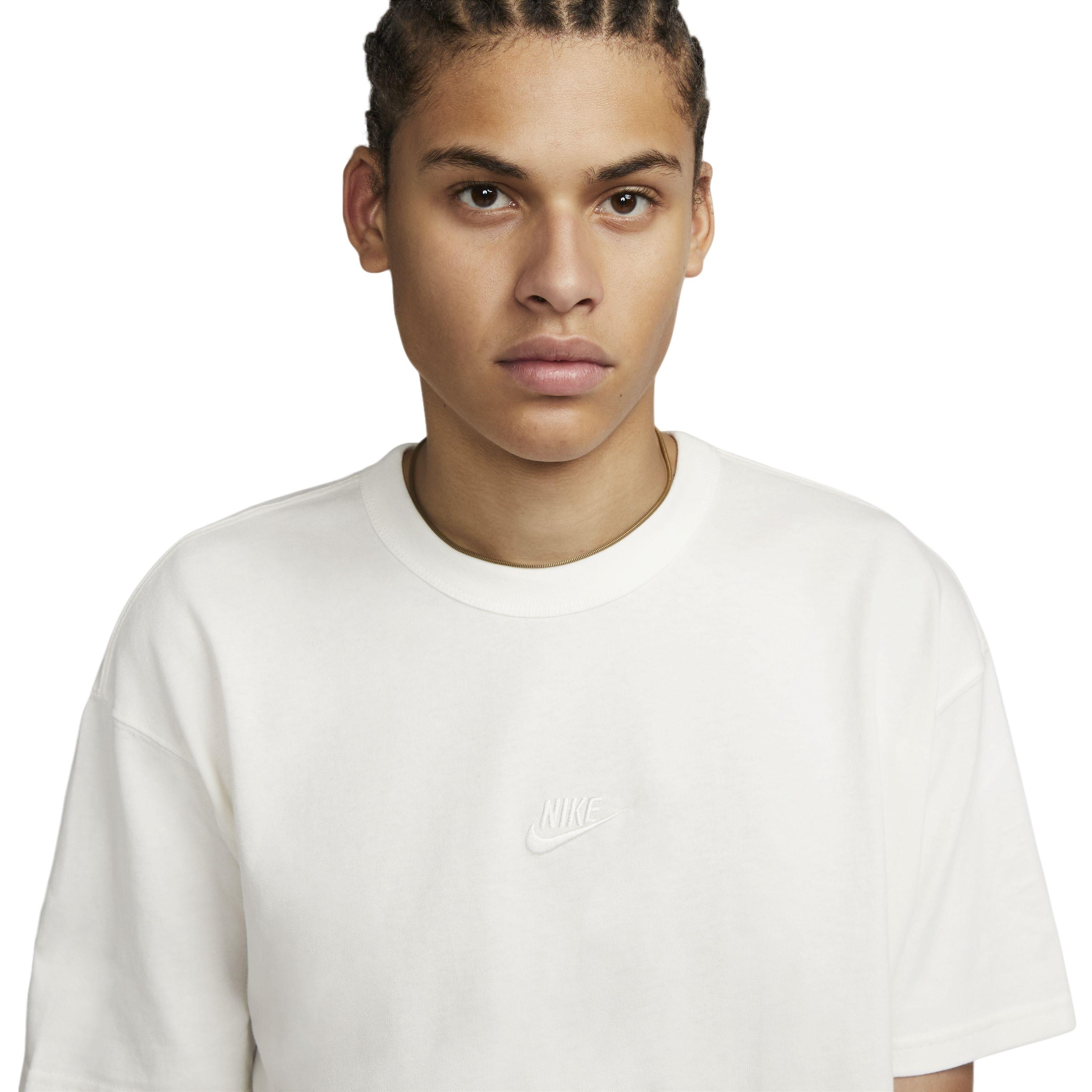 Nike Men's Sportswear Premium Essential SUST T-Shirt-Sail - WHITE Thumbnail View 5