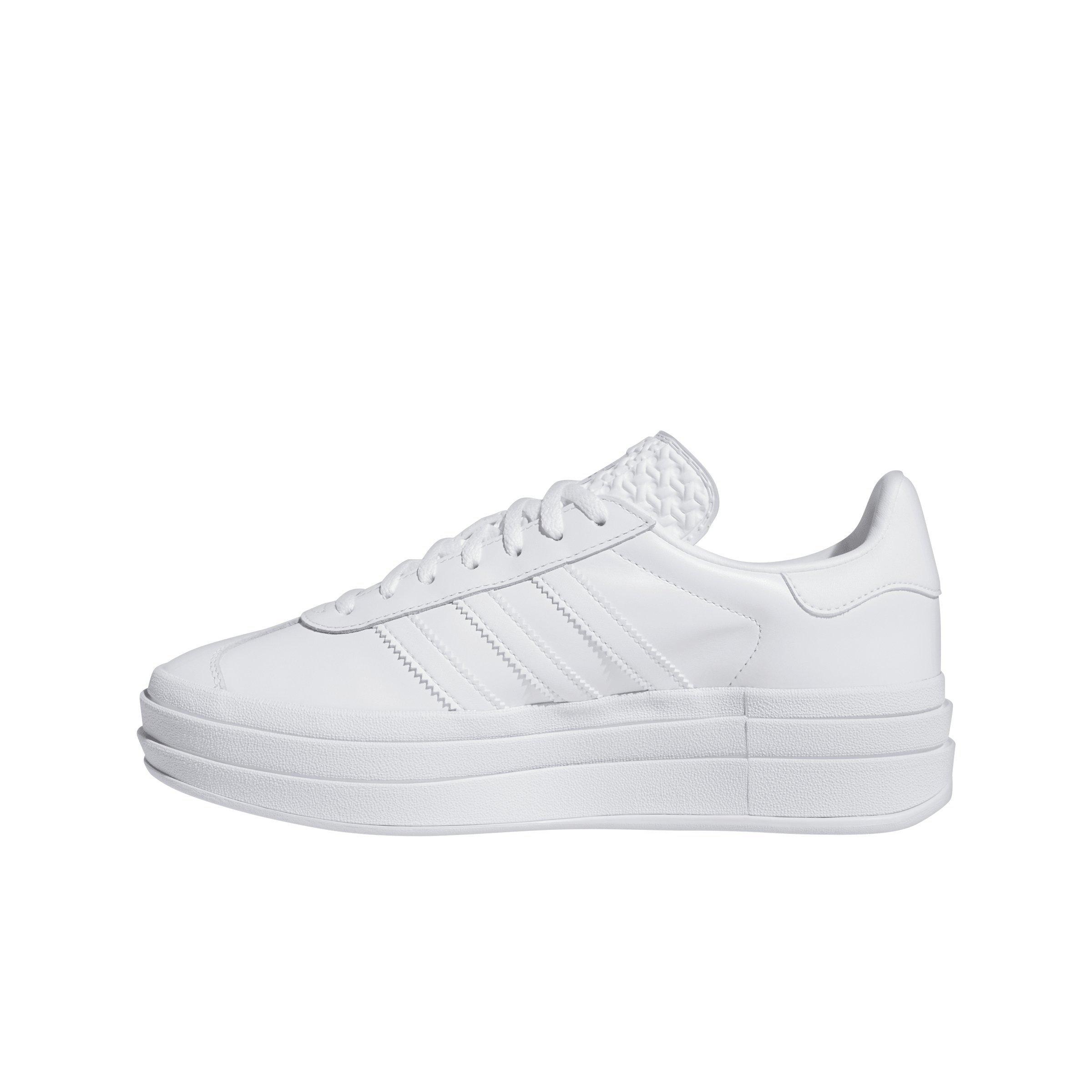 adidas Originals Gazelle Bold "Ftwr White/Ftwr White/Ftwr White" Women's Shoe - WHITE/WHITE/WHITE Thumbnail View 2