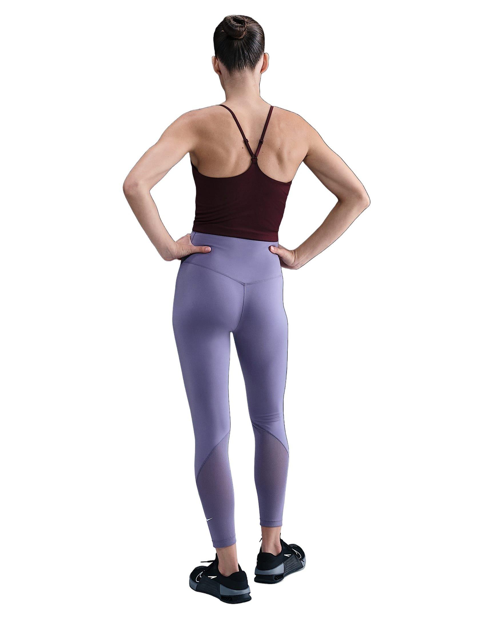 Nike Women's Indy Light-Support Padded Sports Bra Tank -Burgundy - BURGUNDY Thumbnail View 5