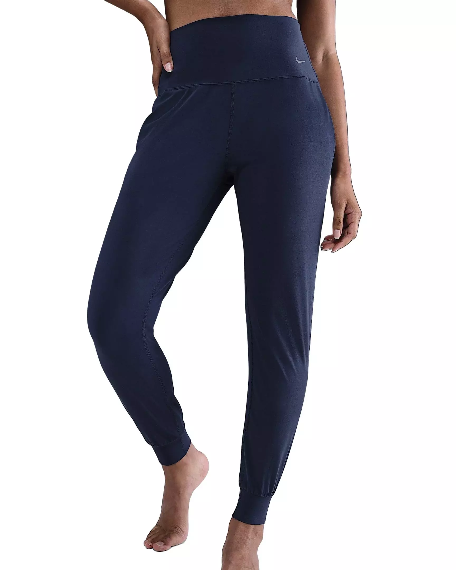 Nike Women's Zenvy Dri-FIT High-Waisted Joggers - Navy - NAVY
